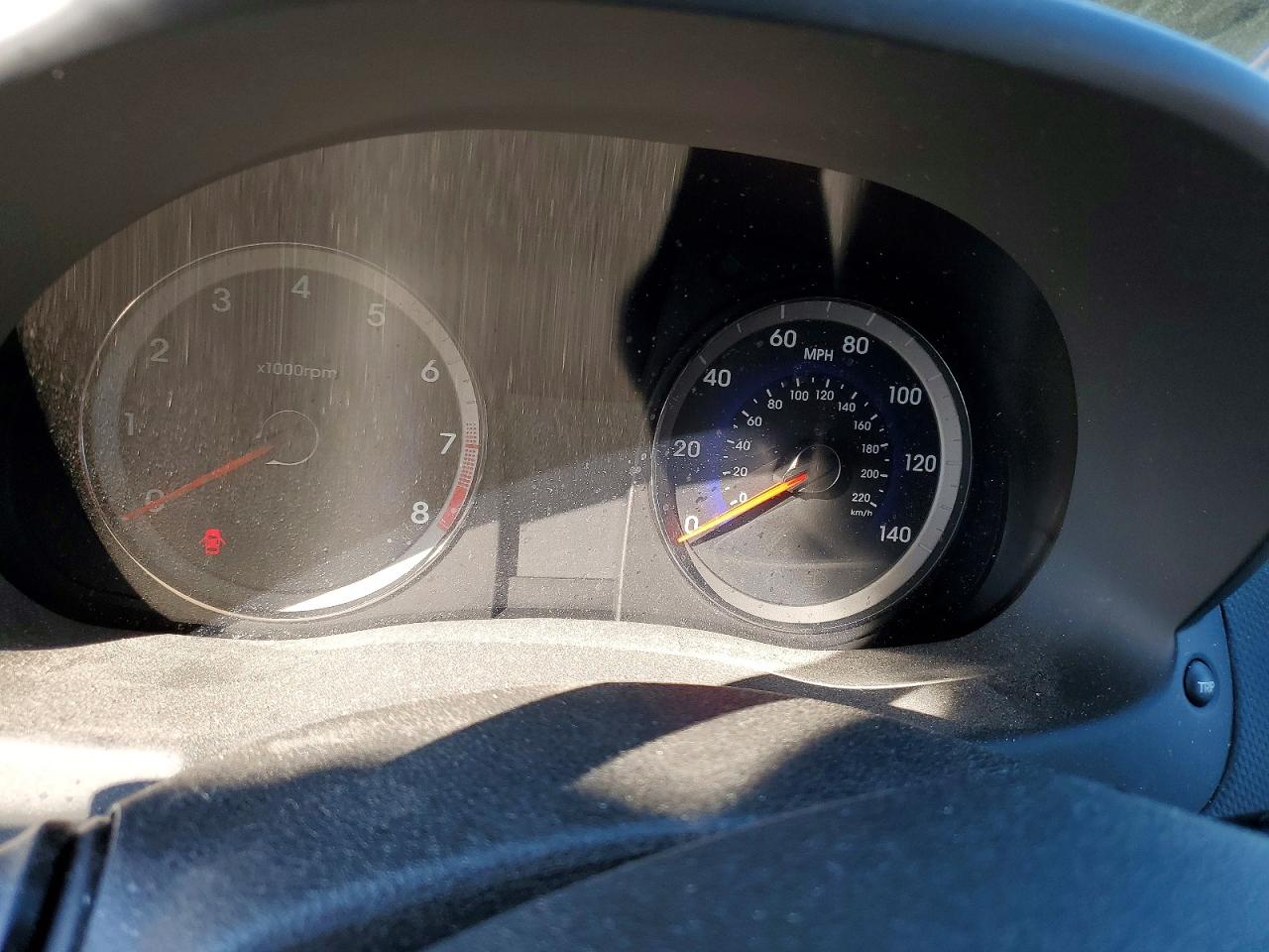 2014 Hyundai Accent Se Синий vin: KMHCU5AE5EU182282