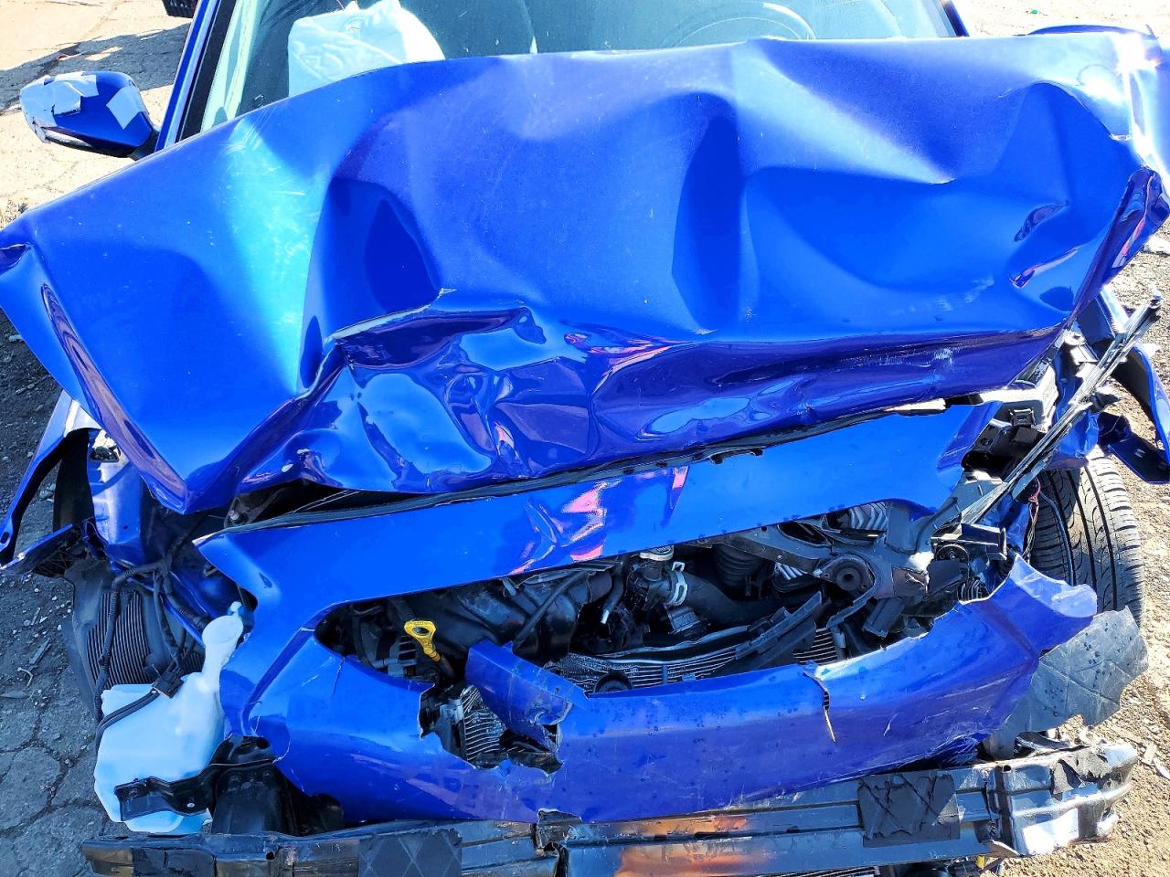 2014 Hyundai Accent Se Синий vin: KMHCU5AE5EU182282