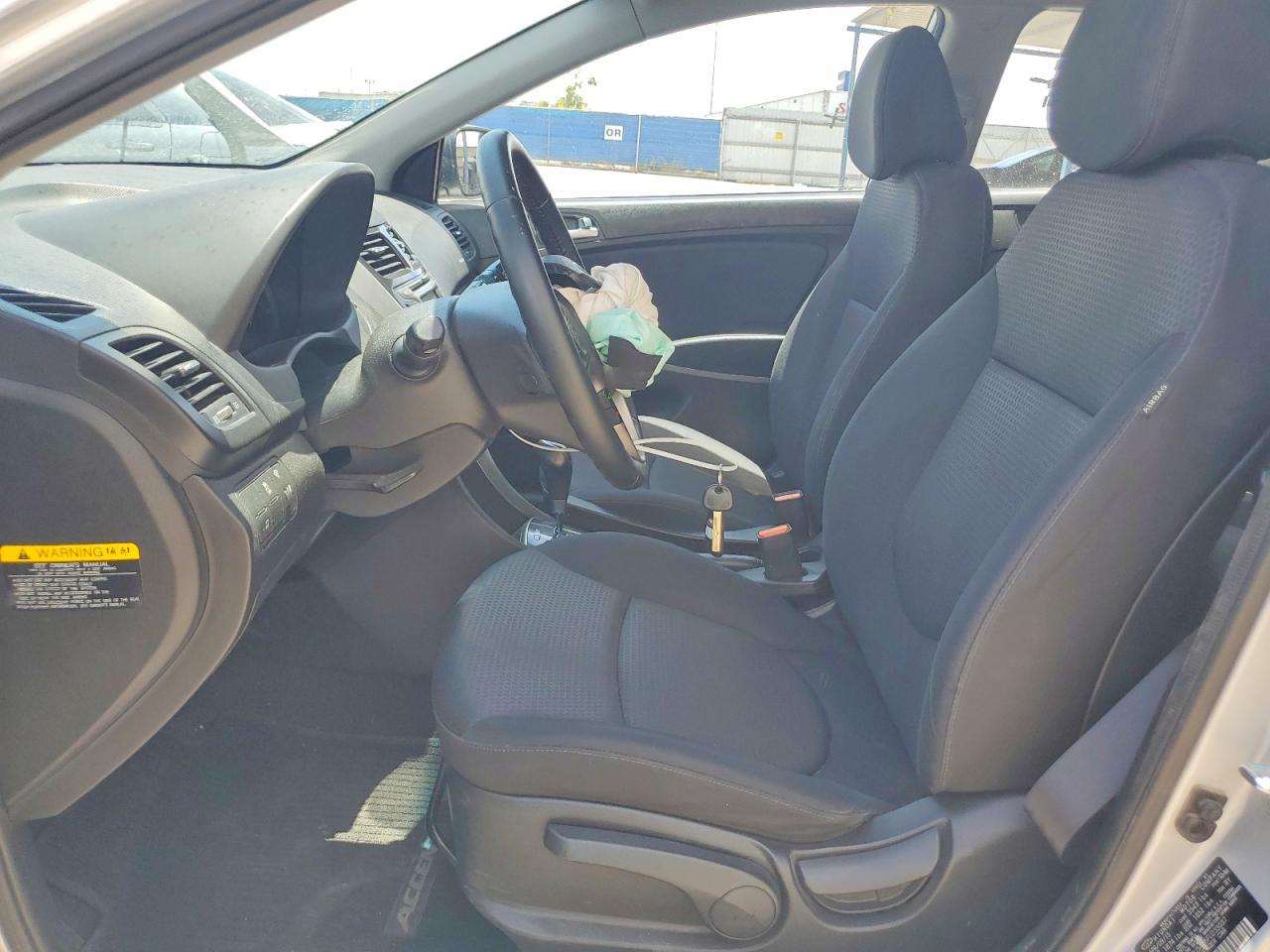 2015 Hyundai Accent Sport Silver vin: KMHCU5AE5FU233037