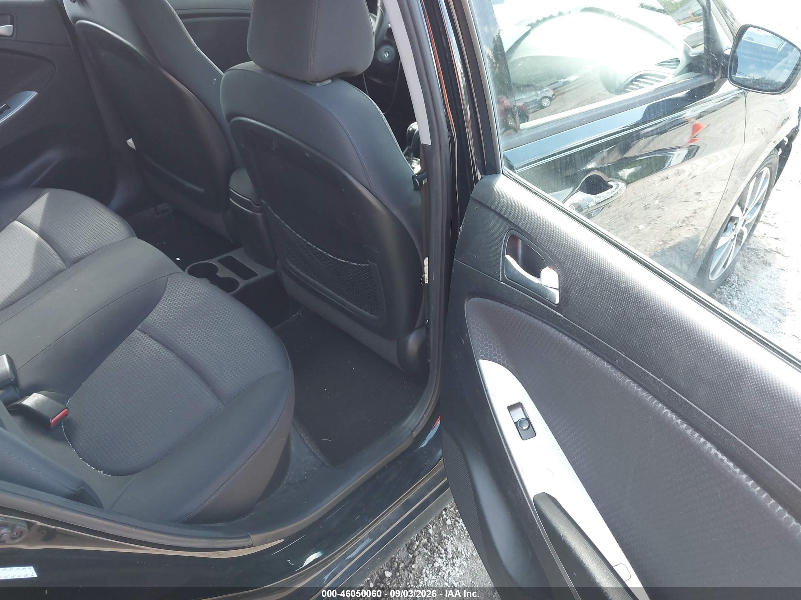 2015 Hyundai Accent Sport Черный vin: KMHCU5AE5FU233149
