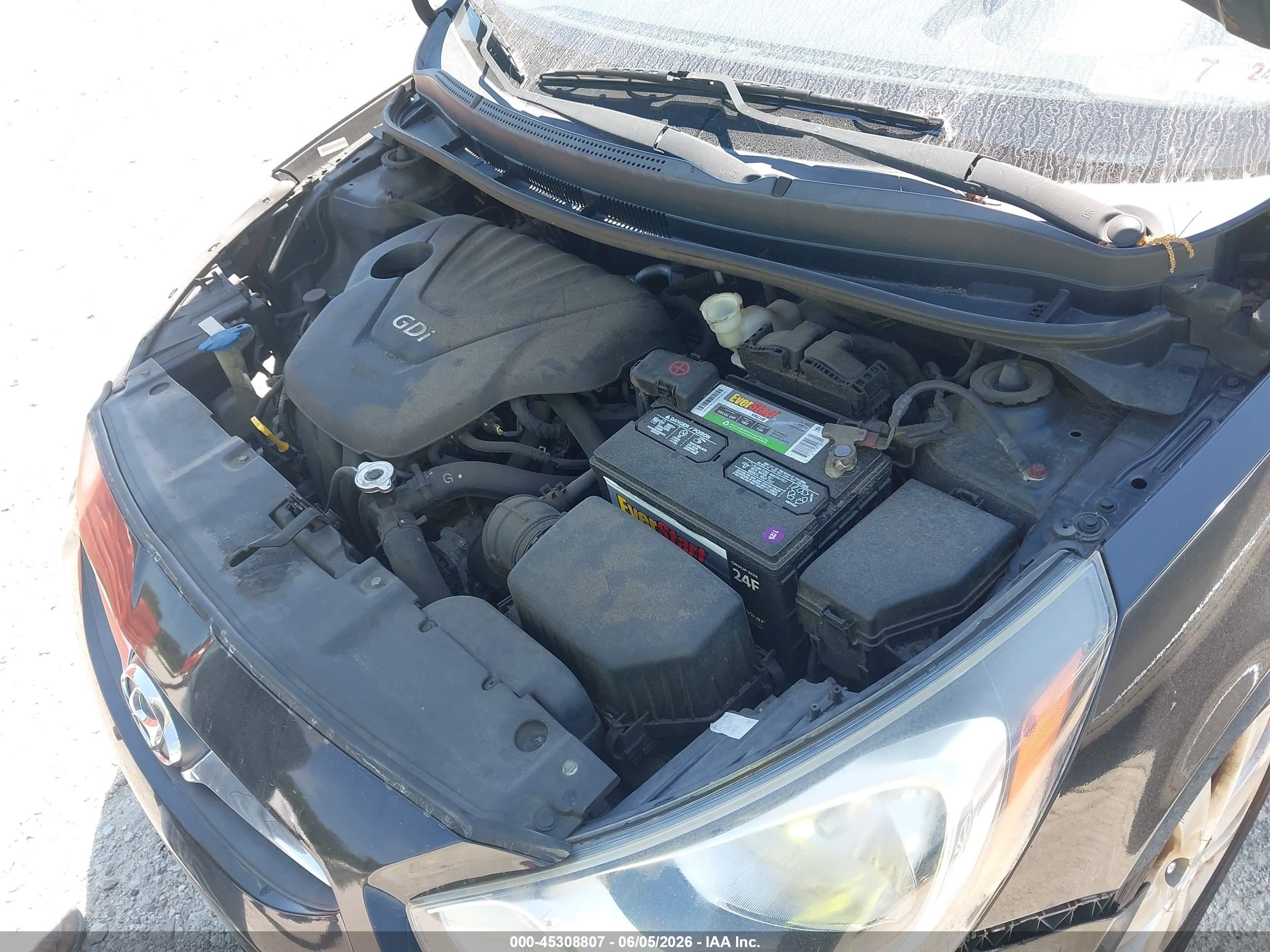 2013 Hyundai Accent Se Черный vin: KMHCU5AE6DU070587