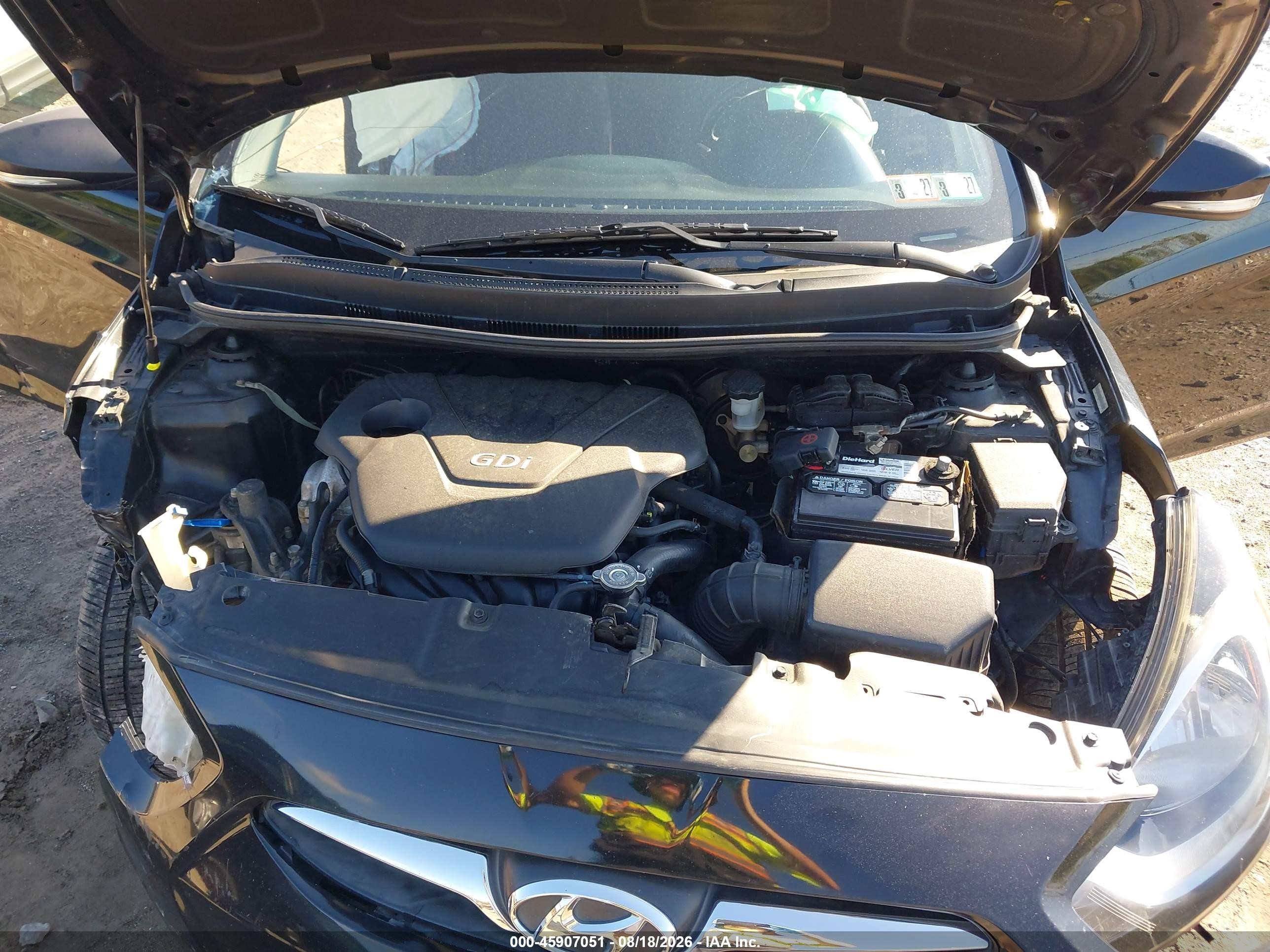 2013 Hyundai Accent Se Black vin: KMHCU5AE6DU091441