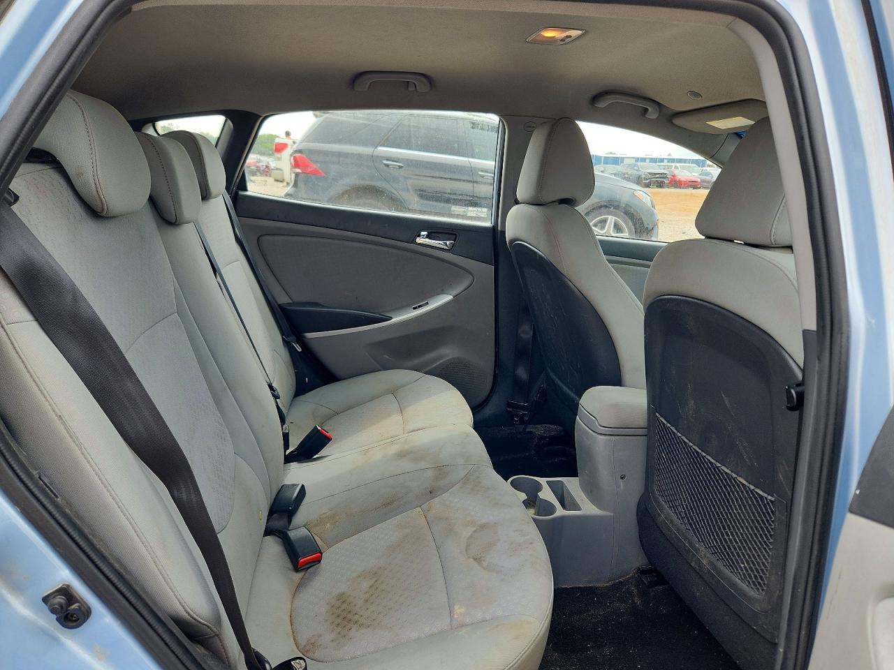 2014 Hyundai Accent Se Blue vin: KMHCU5AE6EU150439