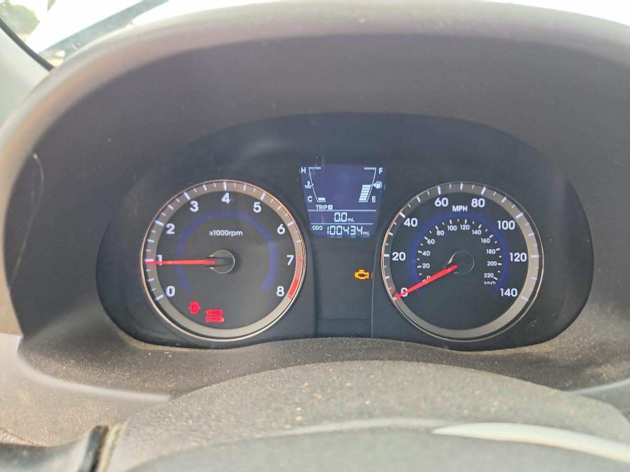 2014 Hyundai Accent Se Blue vin: KMHCU5AE6EU150439
