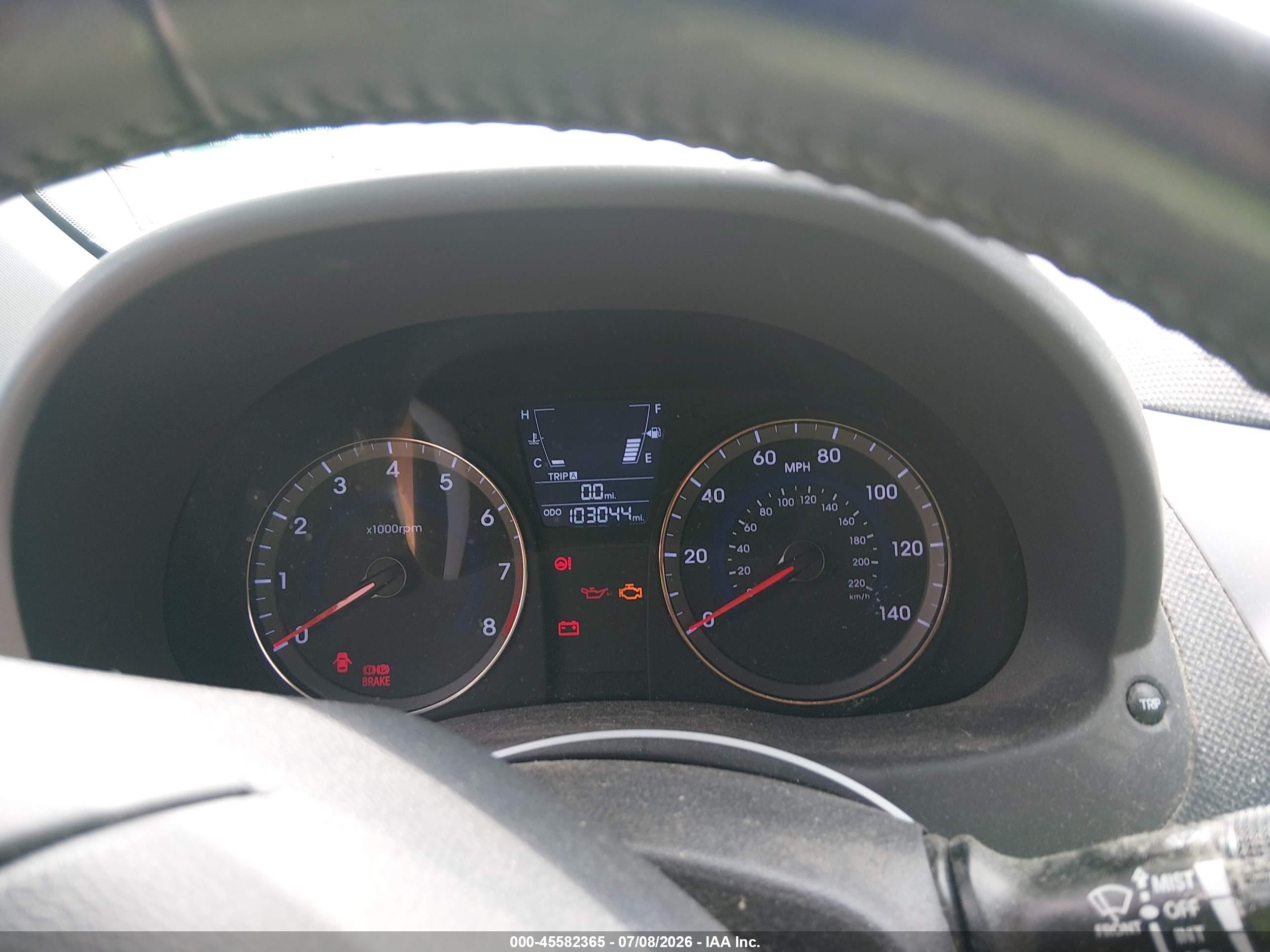 2014 Hyundai Accent Se Black vin: KMHCU5AE6EU155768