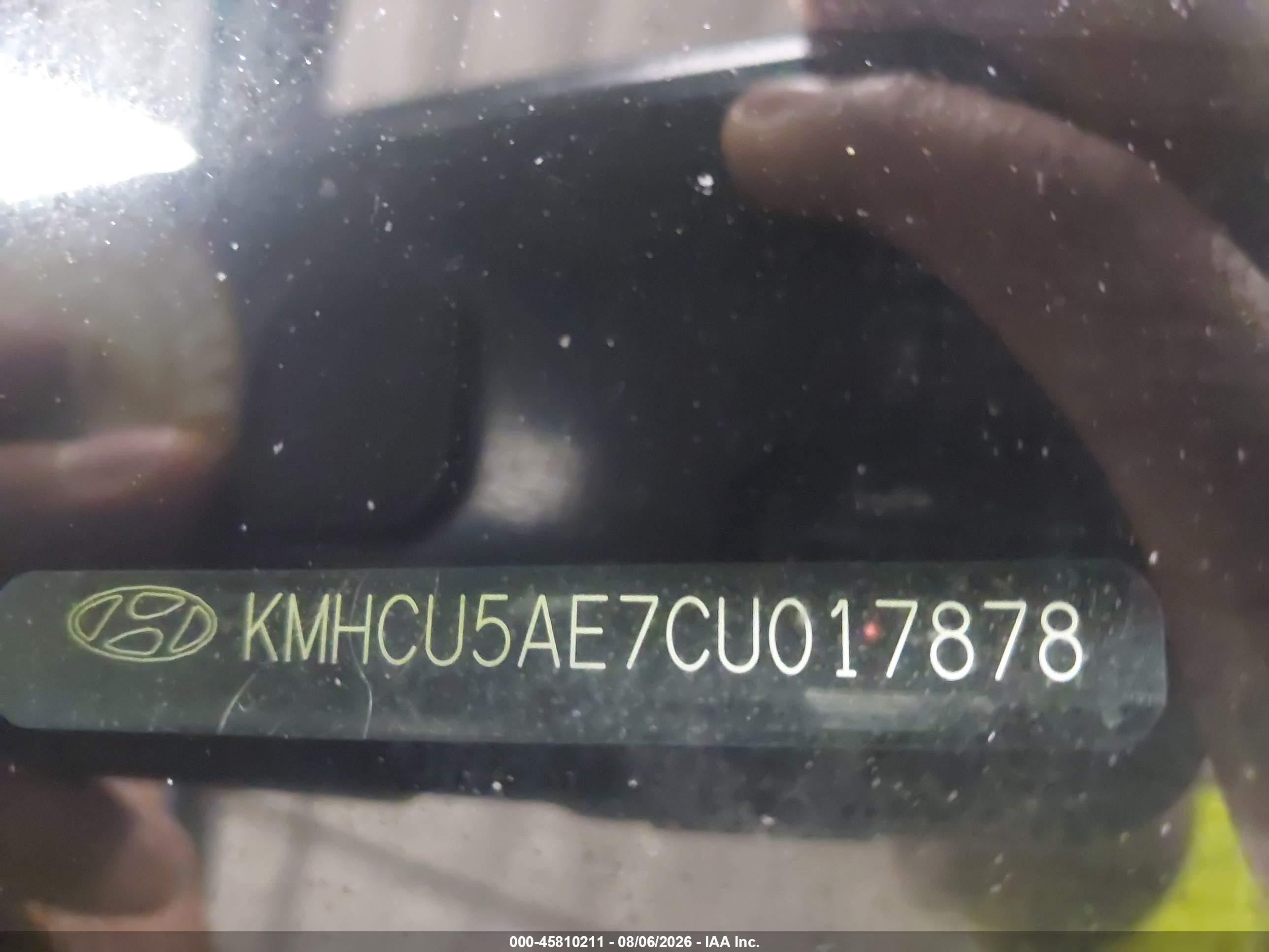 2012 Hyundai Accent Se Gray vin: KMHCU5AE7CU017878