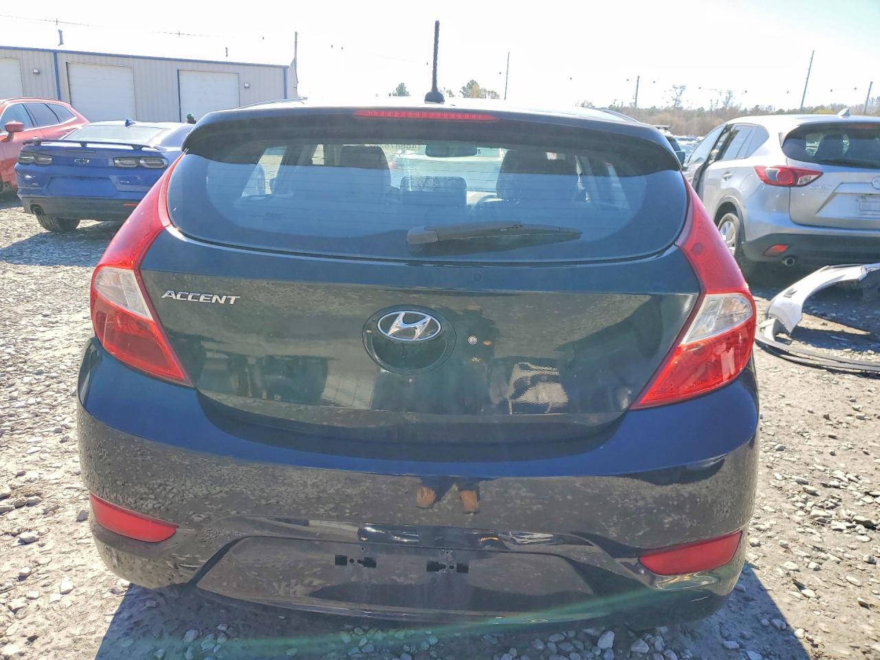 2012 Hyundai Accent Se Black vin: KMHCU5AE7CU032543