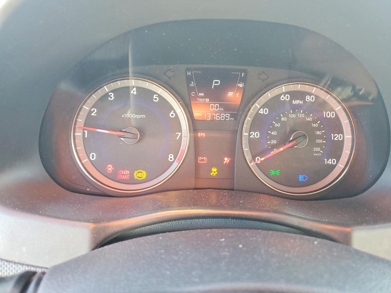 2012 Hyundai Accent Se Blue vin: KMHCU5AE7CU040982