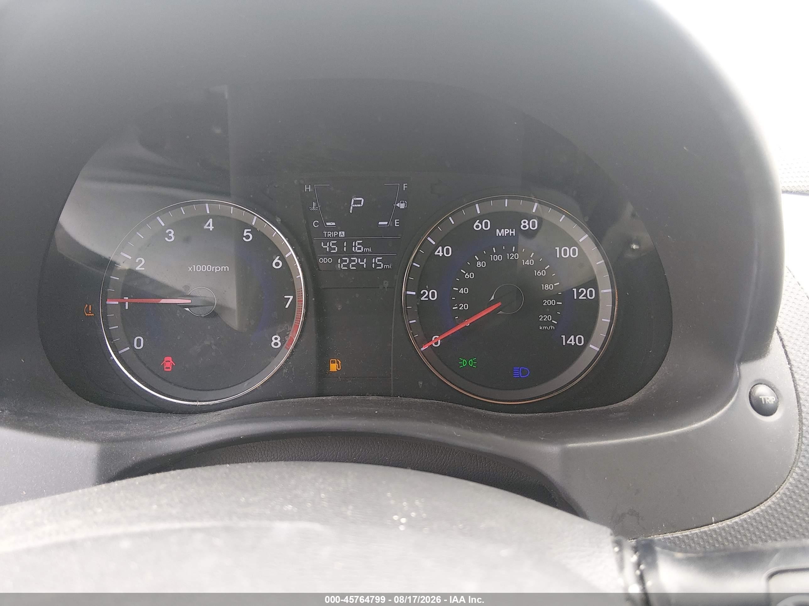 2013 Hyundai Accent Se Blue vin: KMHCU5AE7DU118050