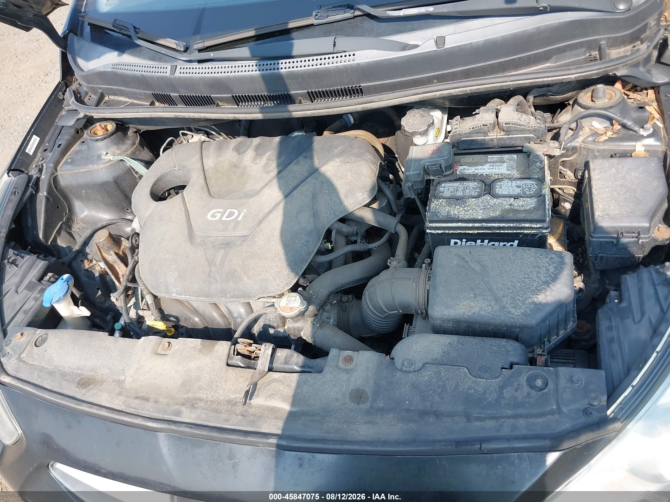 2013 Hyundai Accent Se Черный vin: KMHCU5AE7DU119845