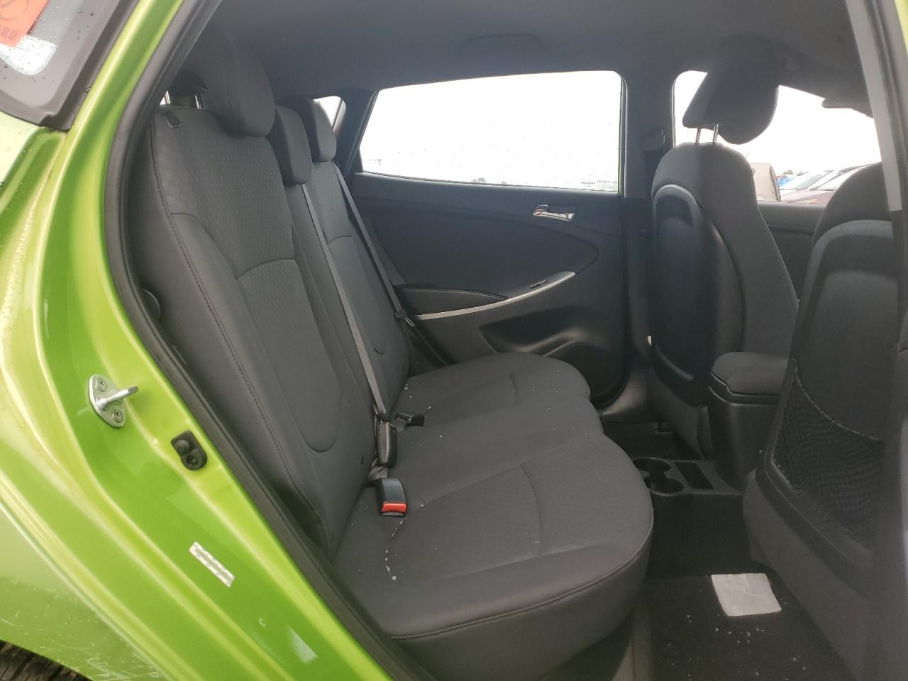 2014 Hyundai Accent Gls Green vin: KMHCU5AE7EU178251