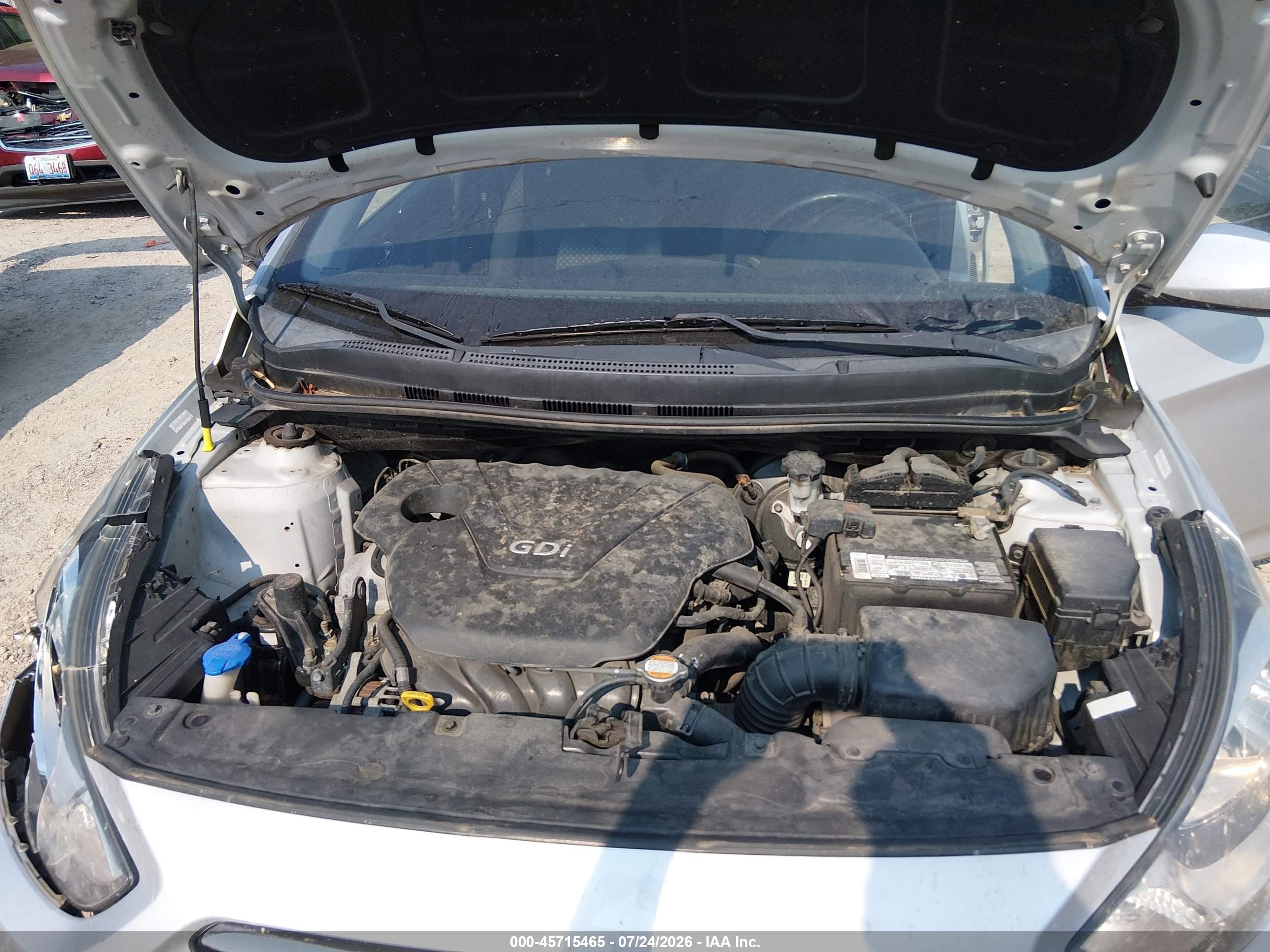 2012 Hyundai Accent Se Silver vin: KMHCU5AE8CU004573