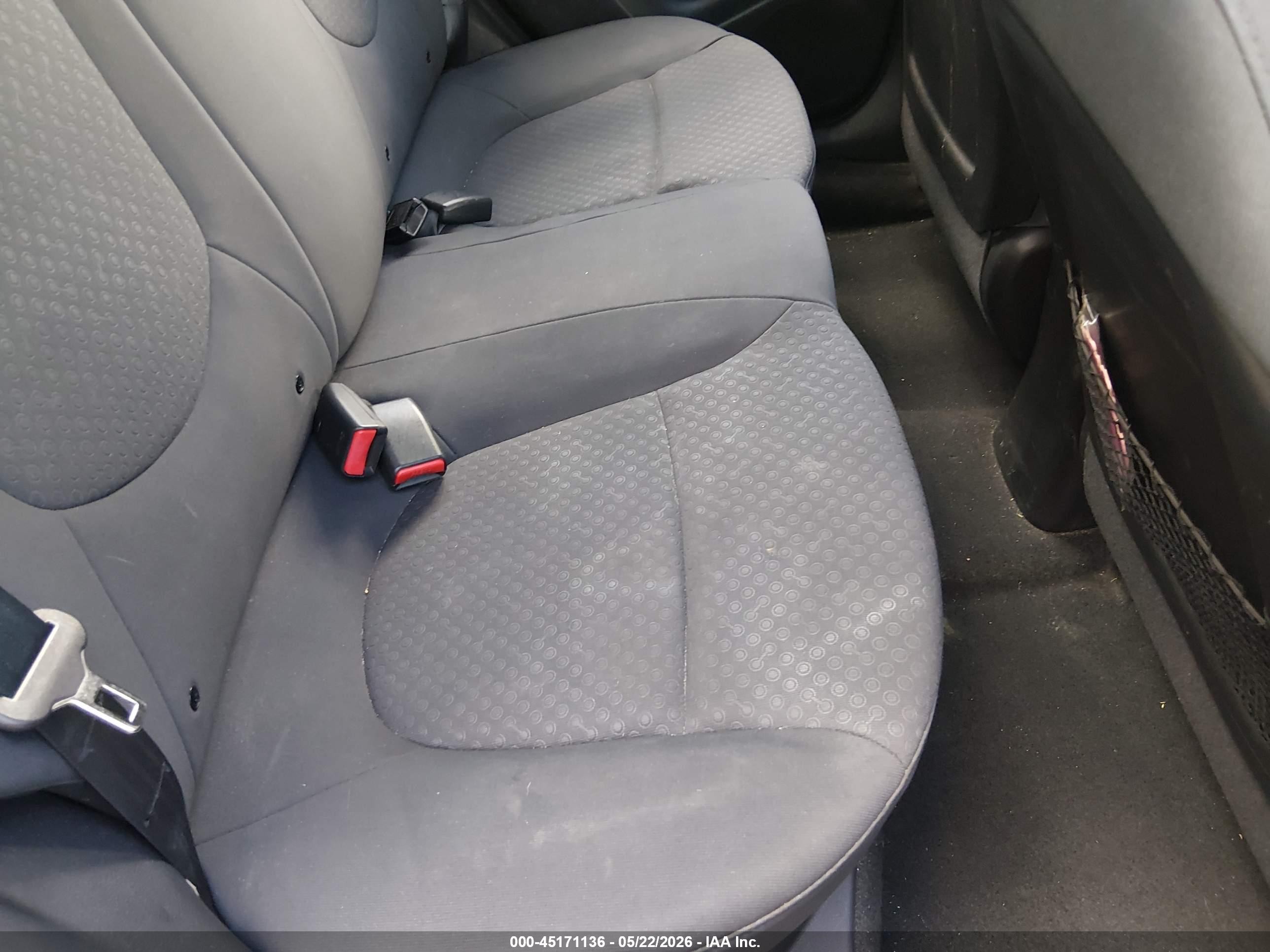 2012 Hyundai Accent Se Black vin: KMHCU5AE8CU041932