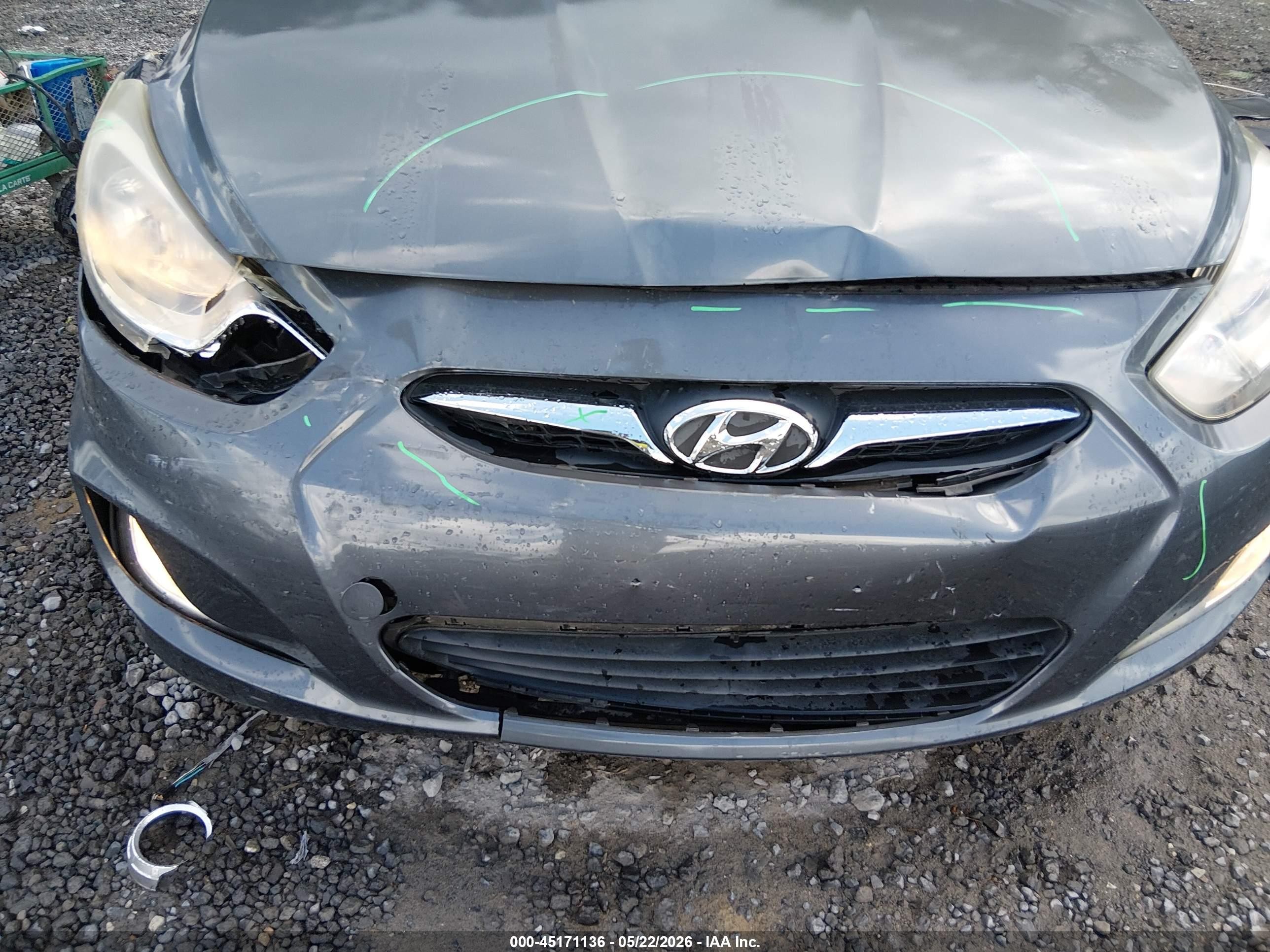 2012 Hyundai Accent Se Black vin: KMHCU5AE8CU041932