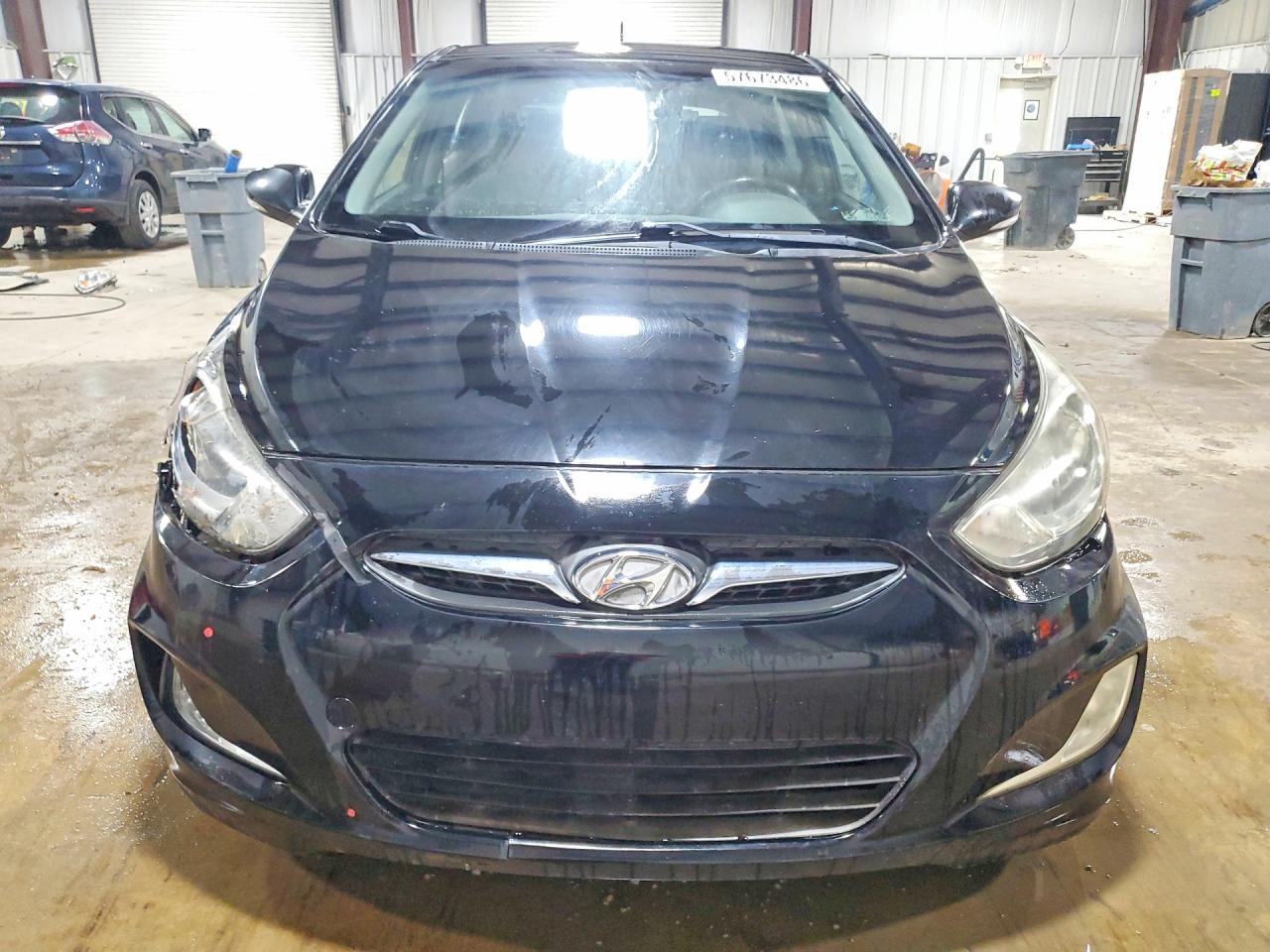 2013 Hyundai Accent Se Black vin: KMHCU5AE8DU085740