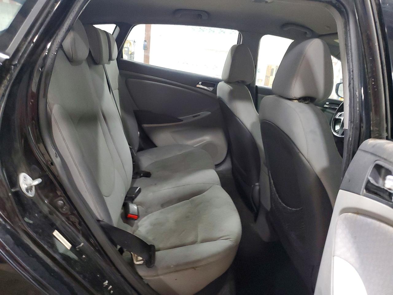 2013 Hyundai Accent Se Black vin: KMHCU5AE8DU085740
