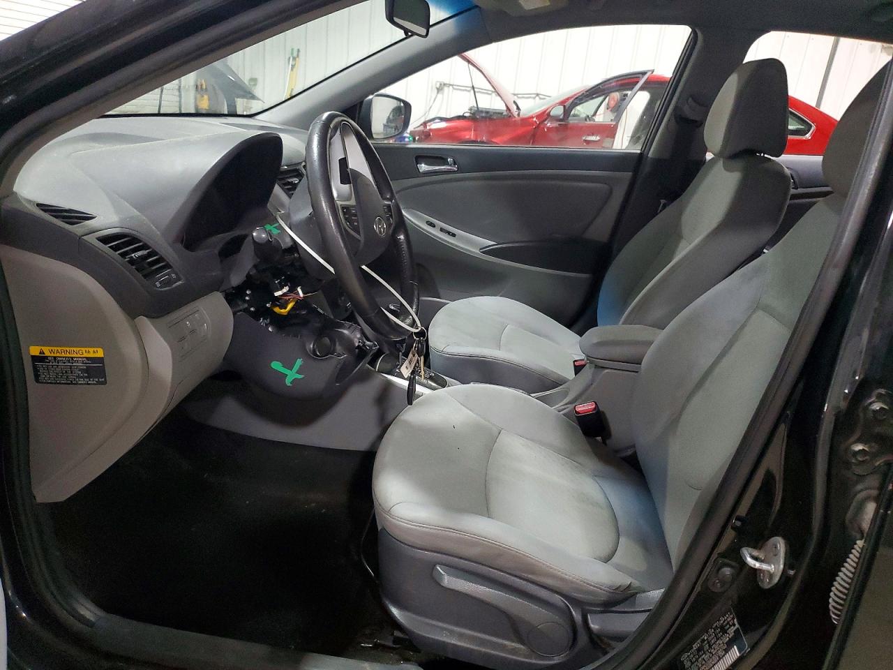 2013 Hyundai Accent Se Black vin: KMHCU5AE8DU085740