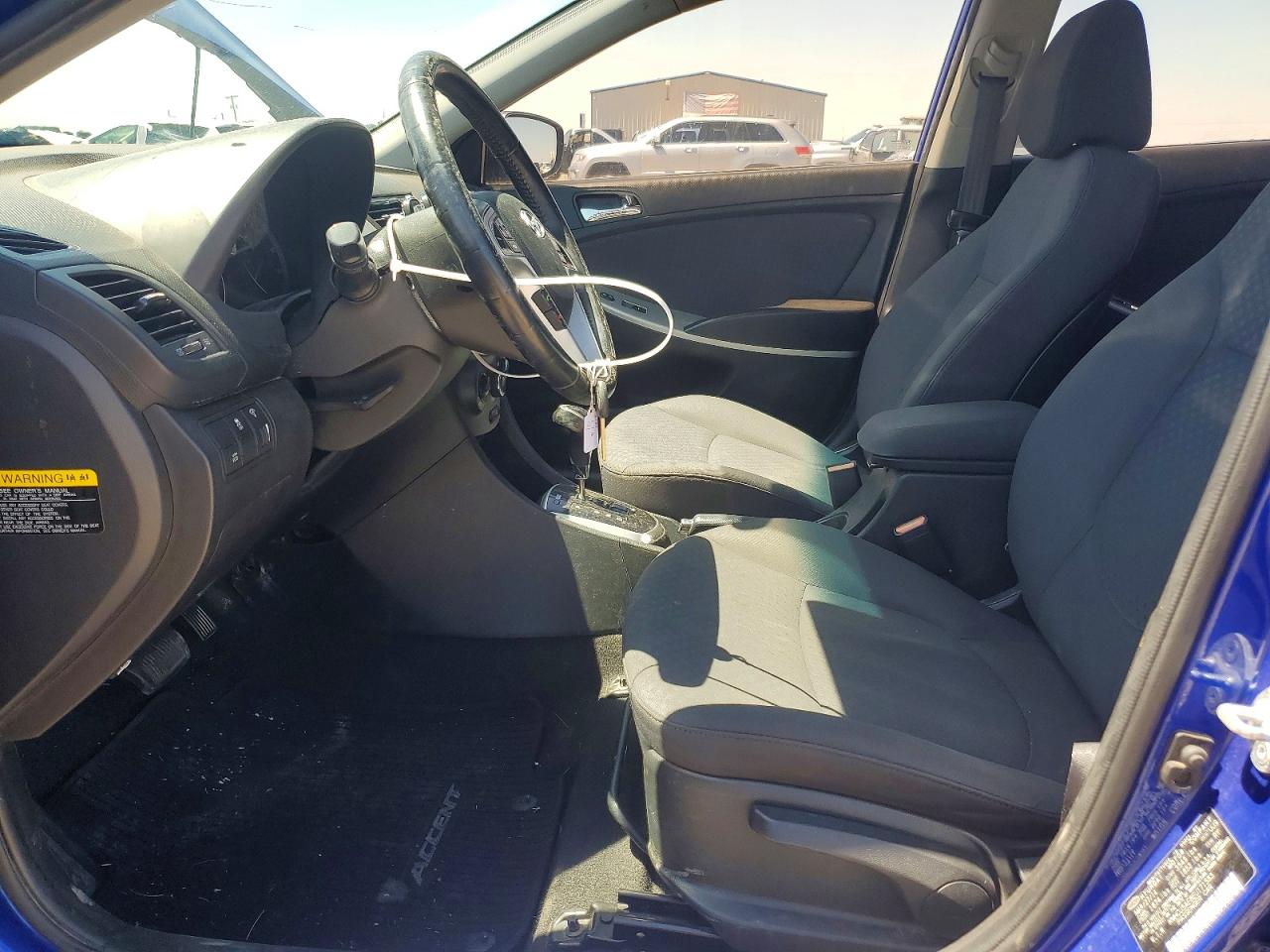 2014 Hyundai Accent Se Blue vin: KMHCU5AE8EU171583