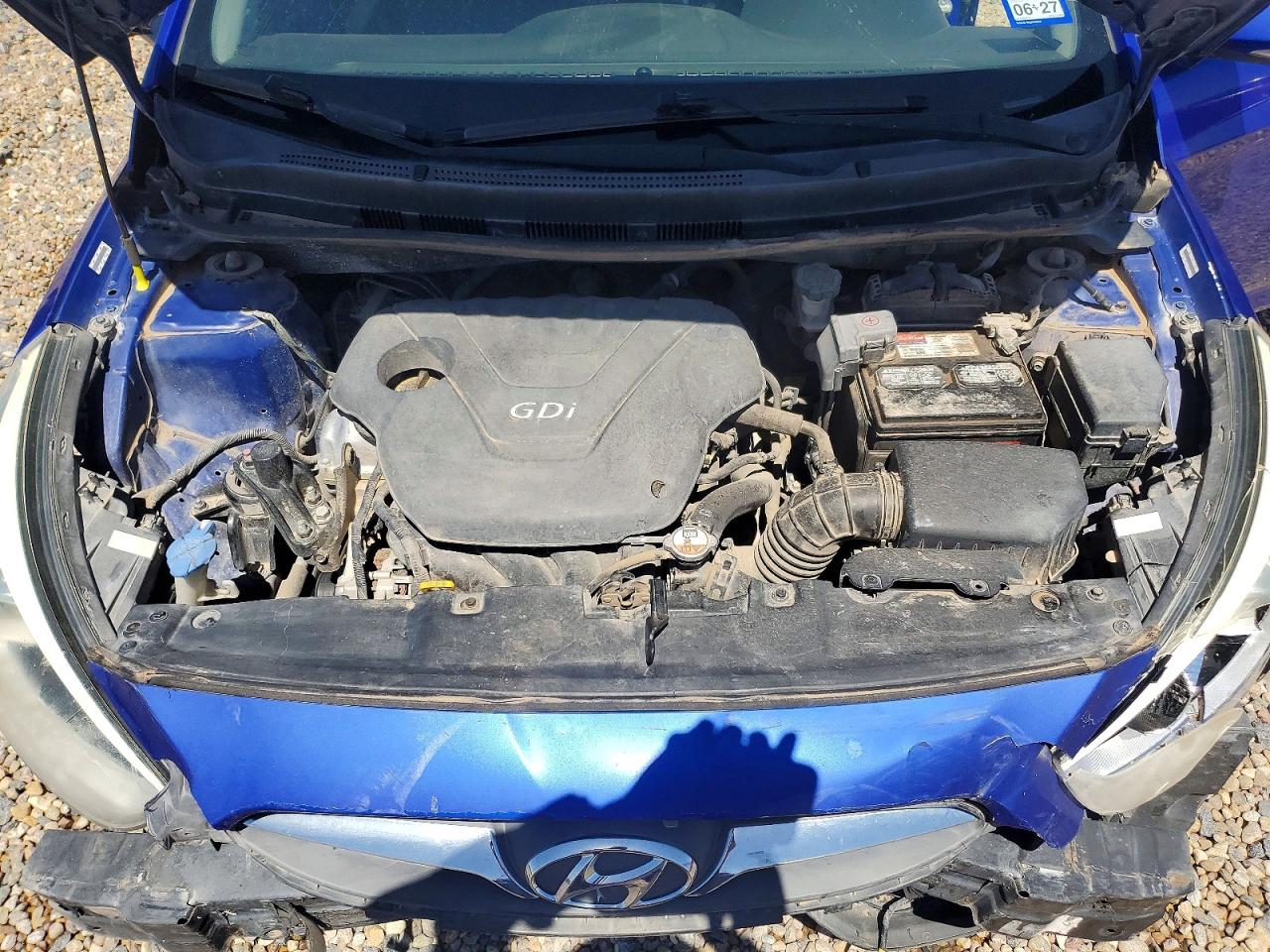 2014 Hyundai Accent Se Blue vin: KMHCU5AE8EU171583