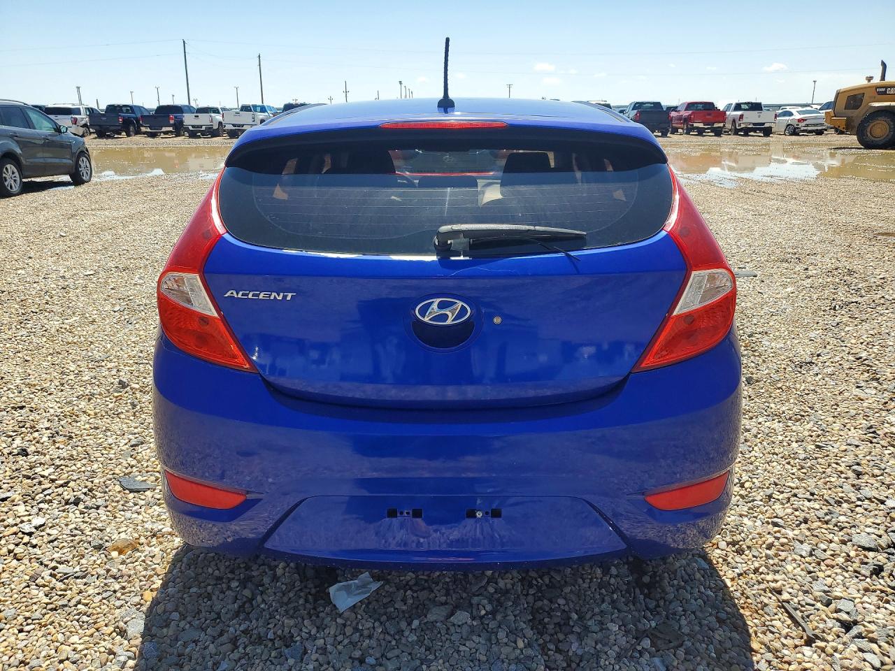 2014 Hyundai Accent Se Blue vin: KMHCU5AE8EU171583