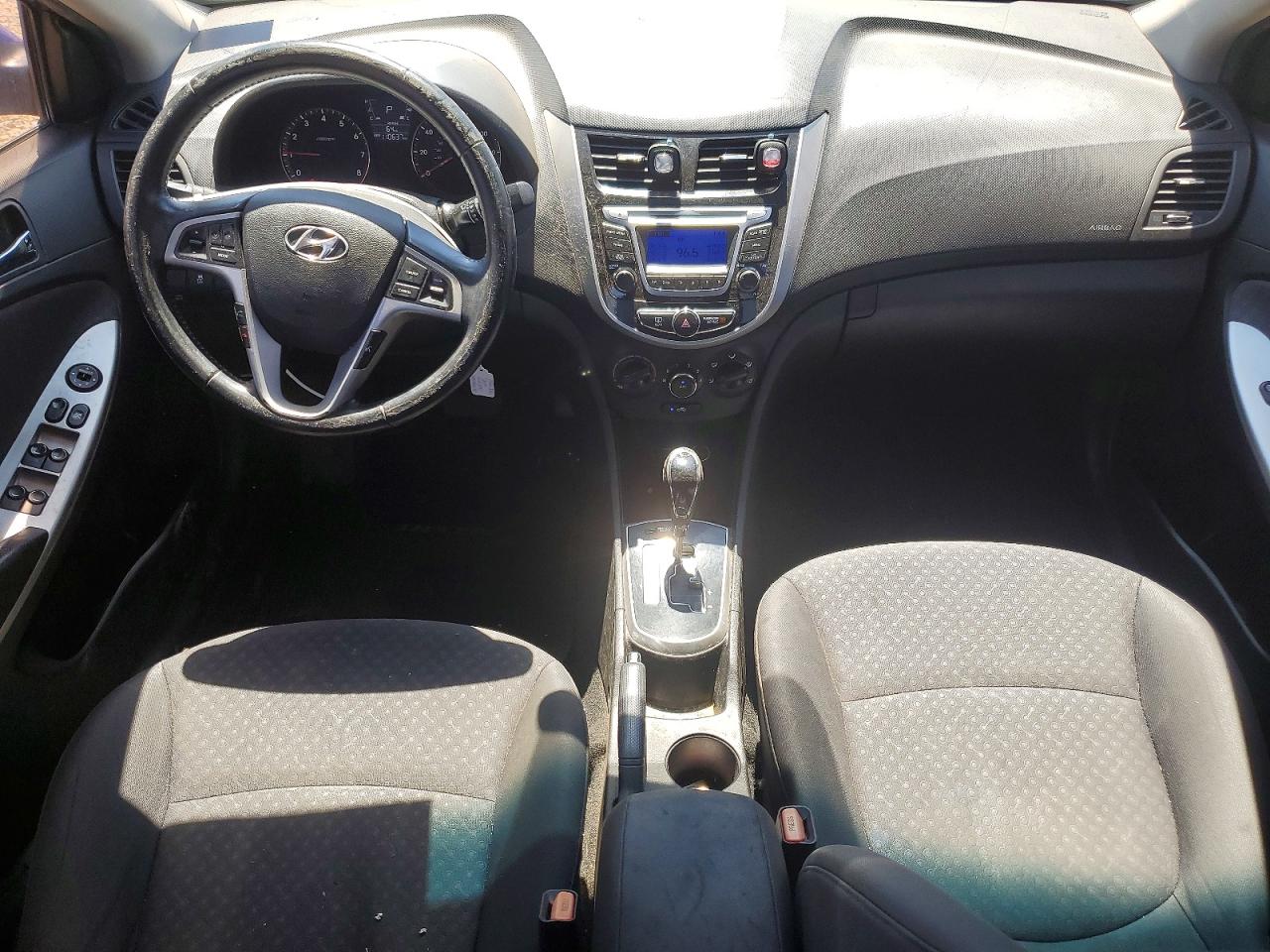 2014 Hyundai Accent Se Blue vin: KMHCU5AE8EU171583