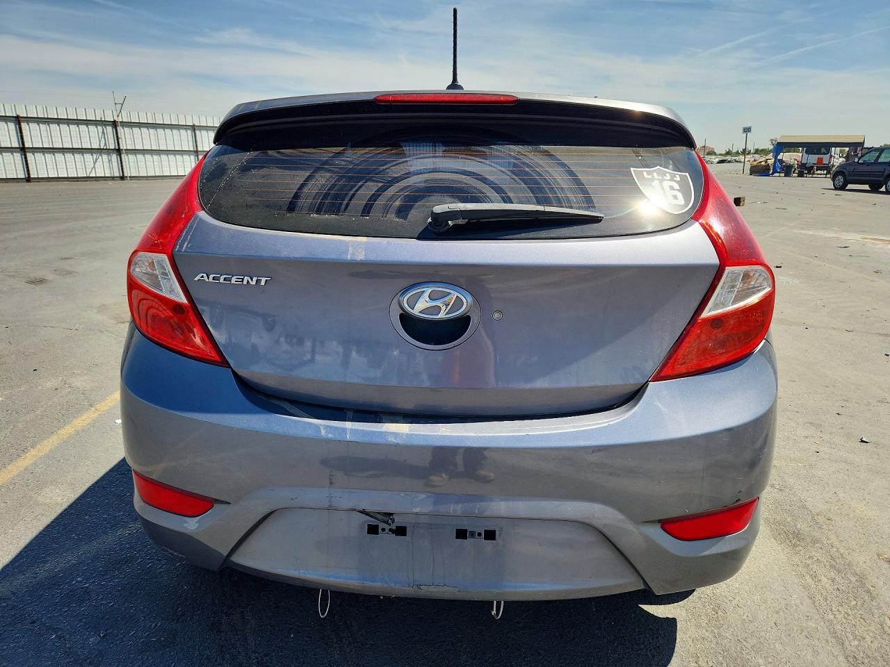 2017 Hyundai Accent Sport Gray vin: KMHCU5AE8HU333538
