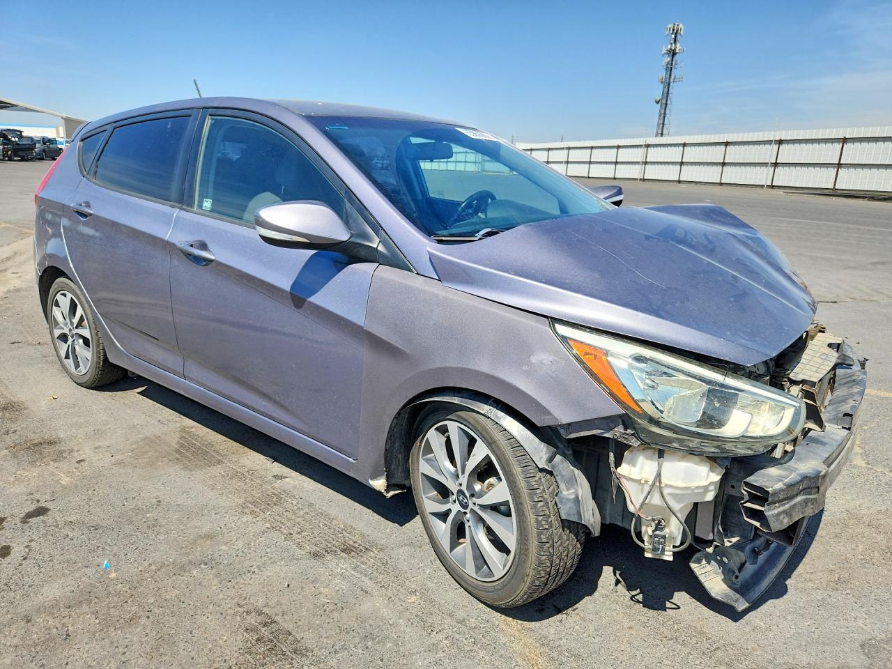 2017 Hyundai Accent Sport Gray vin: KMHCU5AE8HU333538