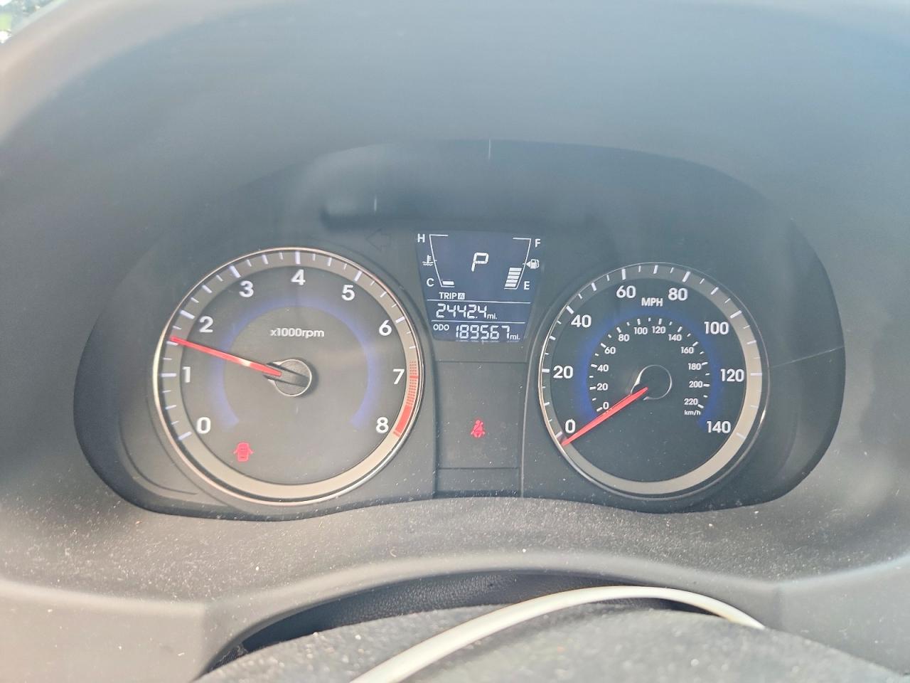 2012 Hyundai Accent Se Blue vin: KMHCU5AE9CU020037