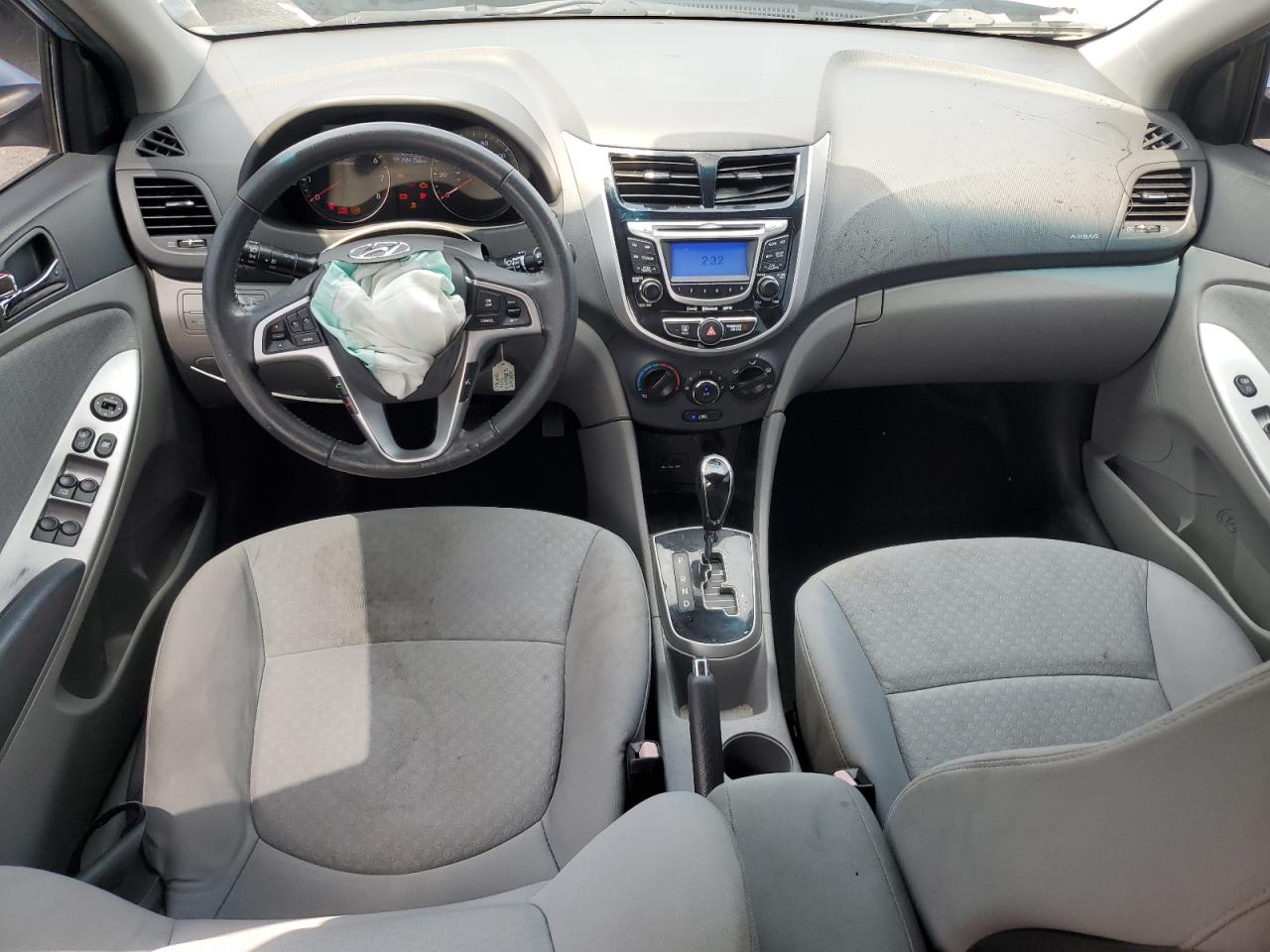 2012 Hyundai Accent Gls Blue vin: KMHCU5AE9CU032849