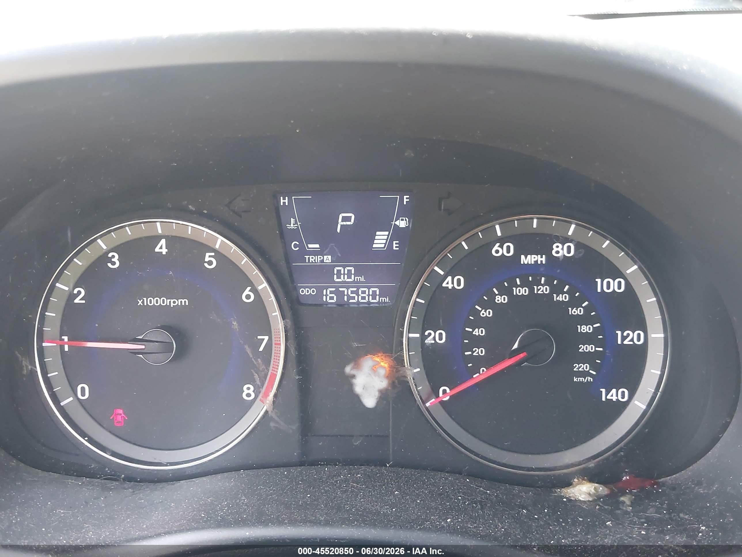 2013 Hyundai Accent Se Gray vin: KMHCU5AE9DU067389