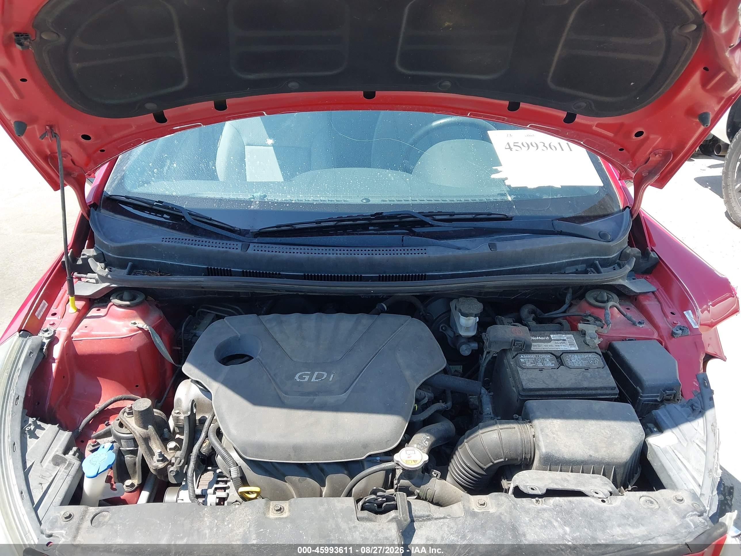2013 Hyundai Accent Se Красный vin: KMHCU5AE9DU070163