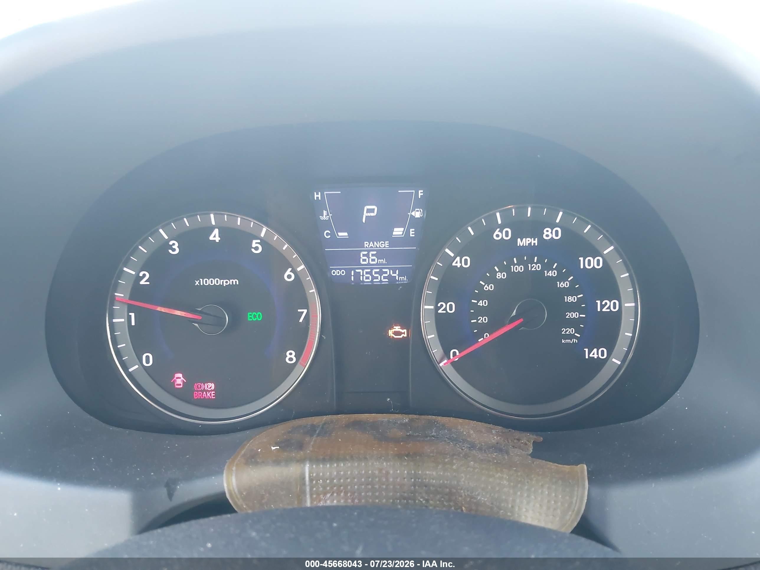 2013 Hyundai Accent Se Light Blue vin: KMHCU5AE9DU074357