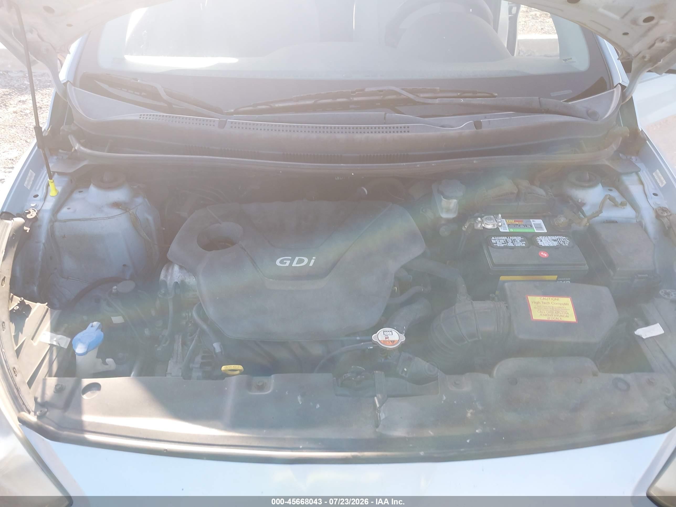 2013 Hyundai Accent Se Light Blue vin: KMHCU5AE9DU074357