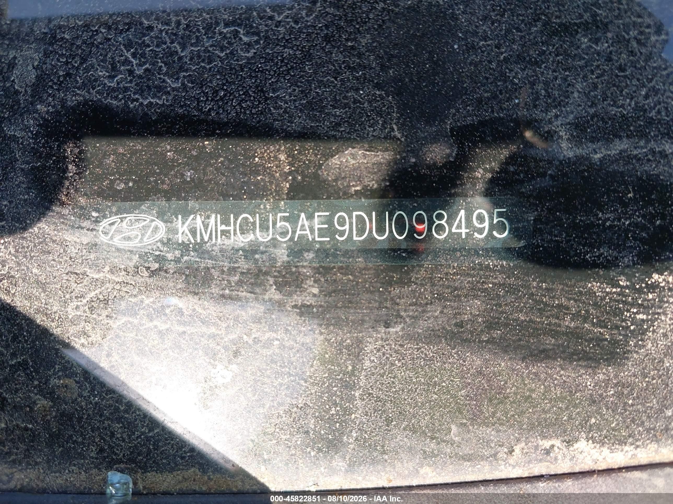 2013 Hyundai Accent Se Light Blue vin: KMHCU5AE9DU098495