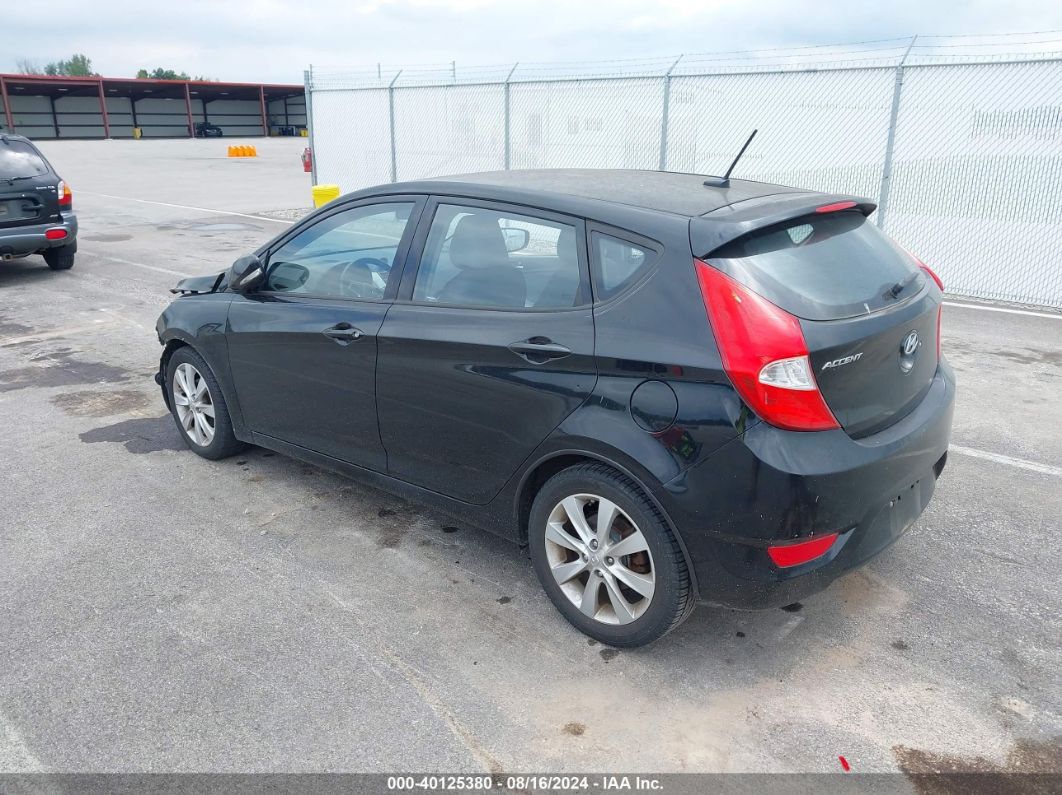 2013 Hyundai Accent Se Black vin: KMHCU5AE9DU119846
