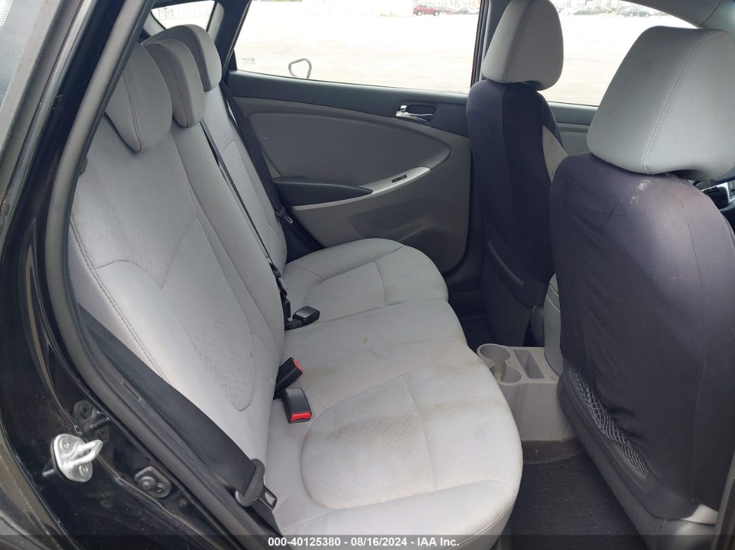 2013 Hyundai Accent Se Black vin: KMHCU5AE9DU119846