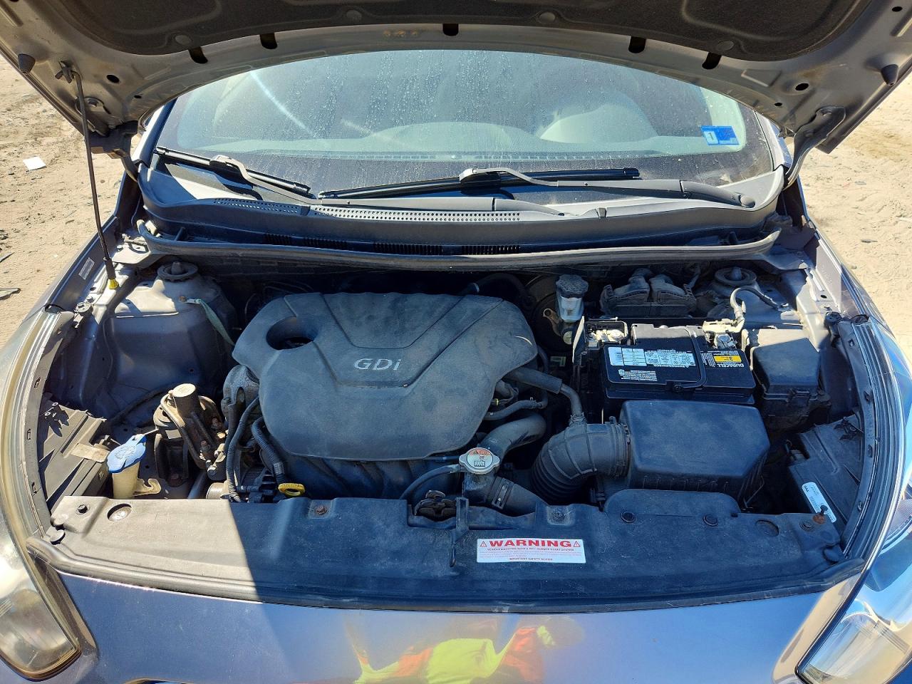 2013 Hyundai Accent Se Серый vin: KMHCU5AE9DU132578