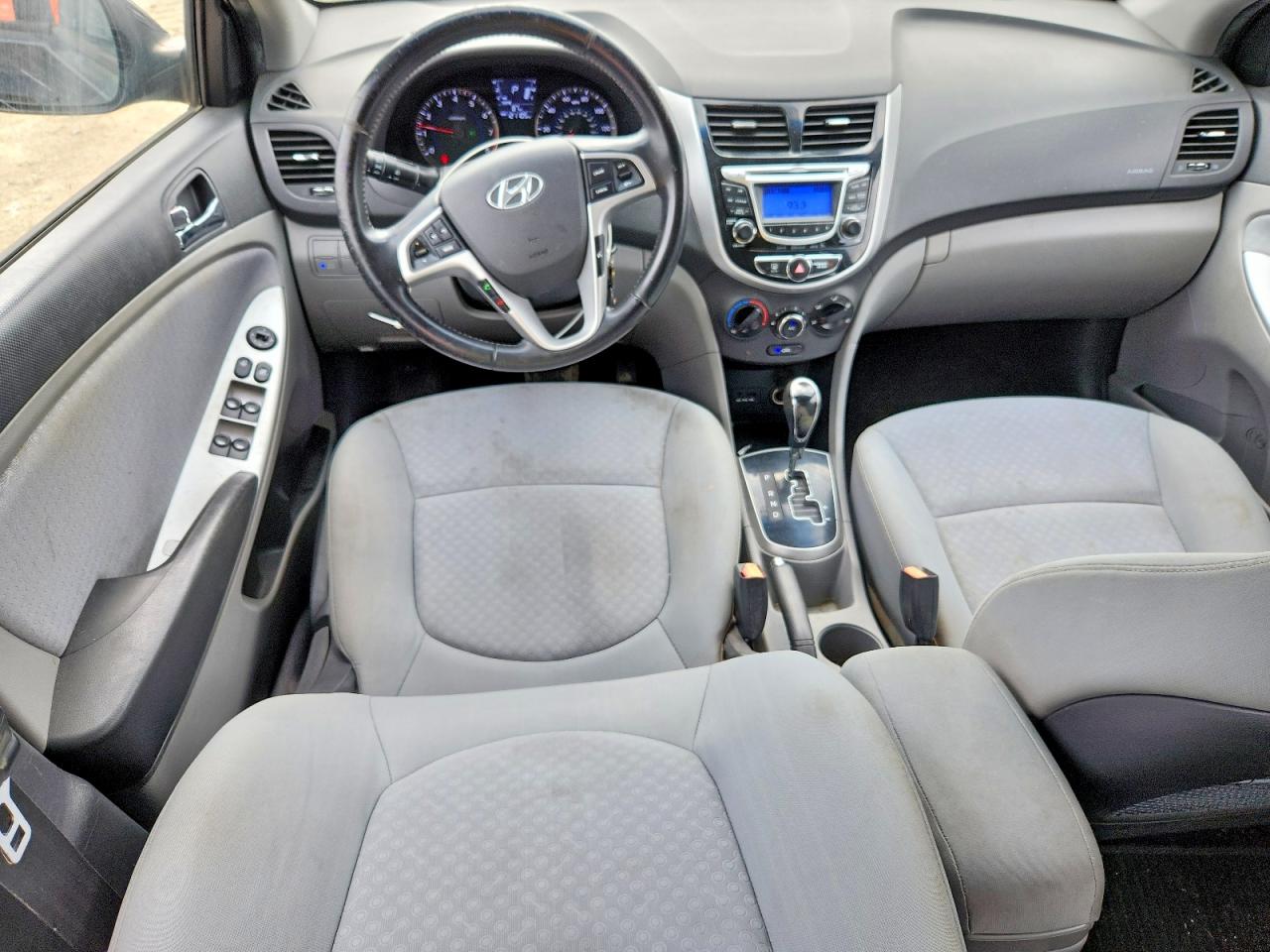2013 Hyundai Accent Se Black vin: KMHCU5AE9DU133827