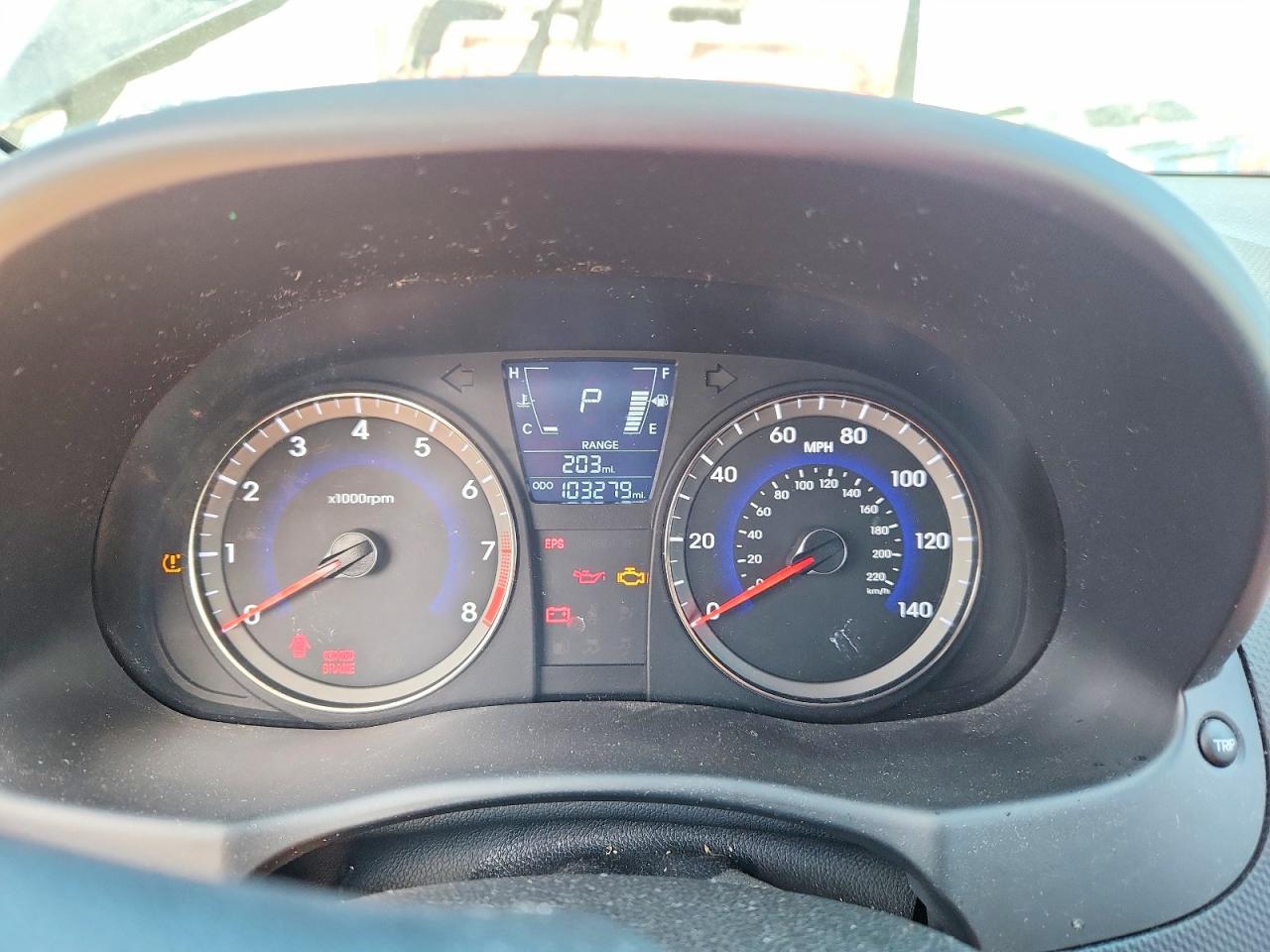 2013 Hyundai Accent Gls Black vin: KMHCU5AEXDU061424