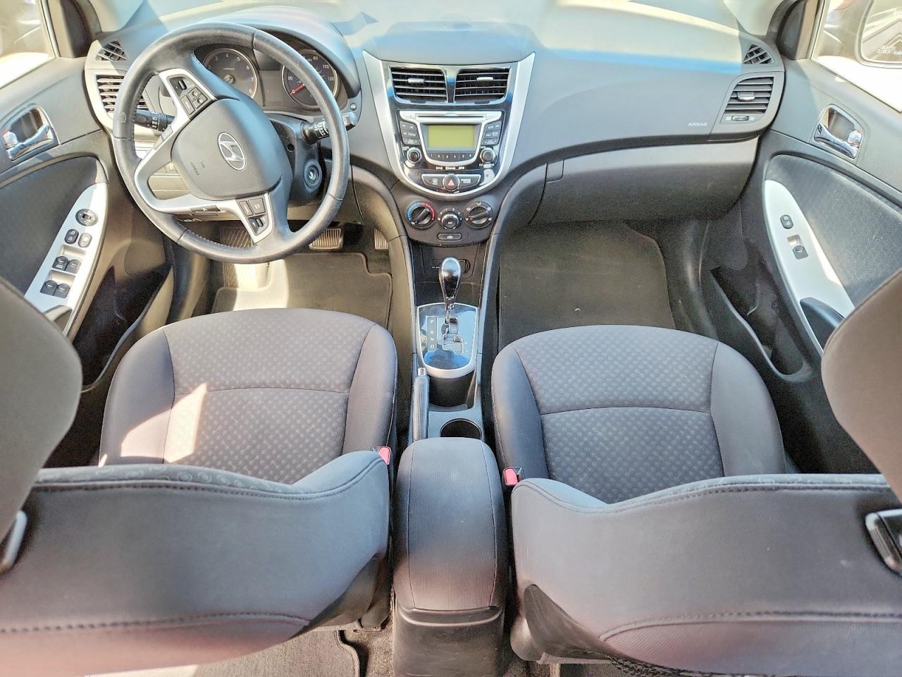 2013 Hyundai Accent Gls Black vin: KMHCU5AEXDU061424