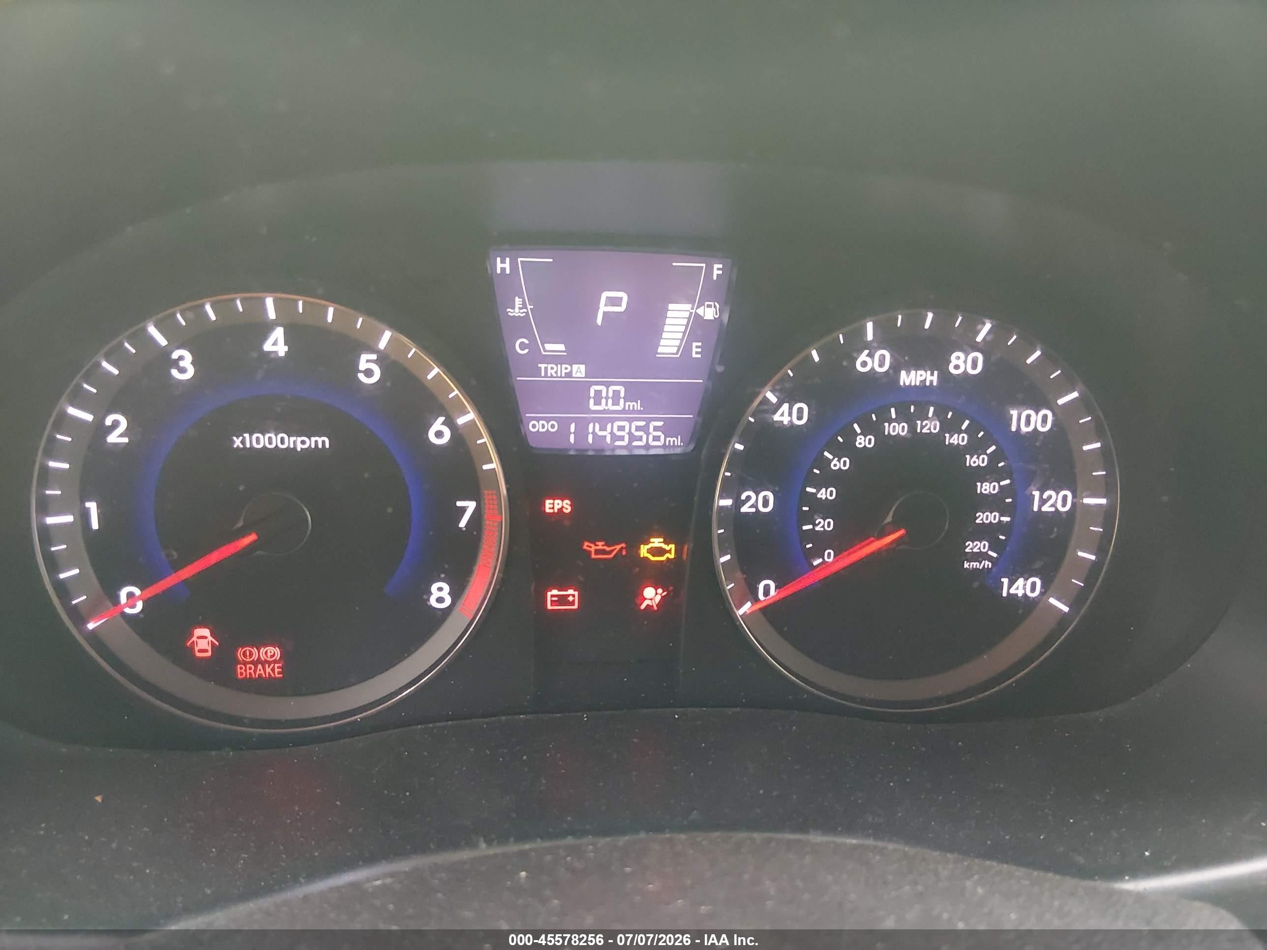 2013 Hyundai Accent Se Gray vin: KMHCU5AEXDU073685