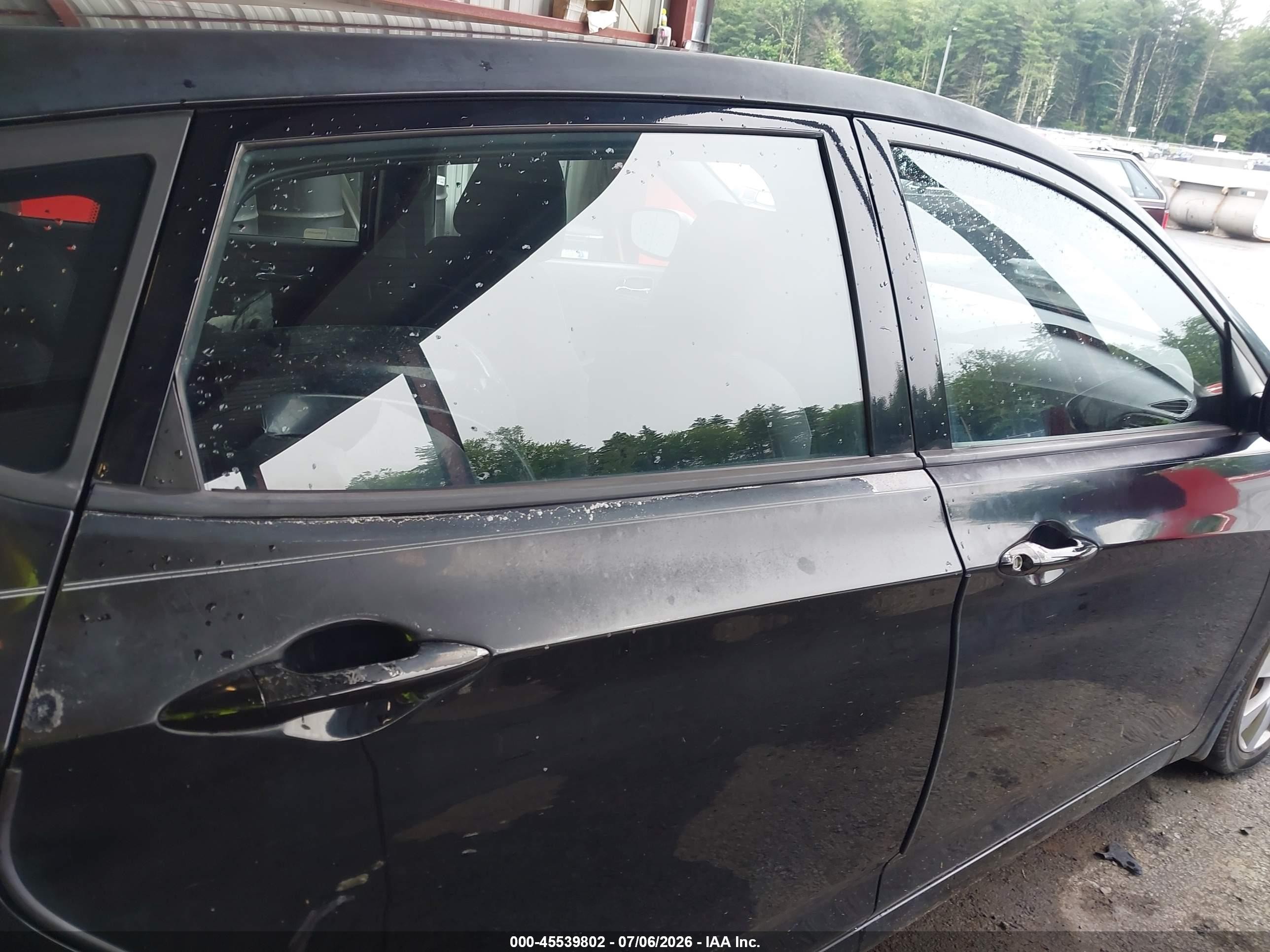 2013 Hyundai Accent Se Black vin: KMHCU5AEXDU100643