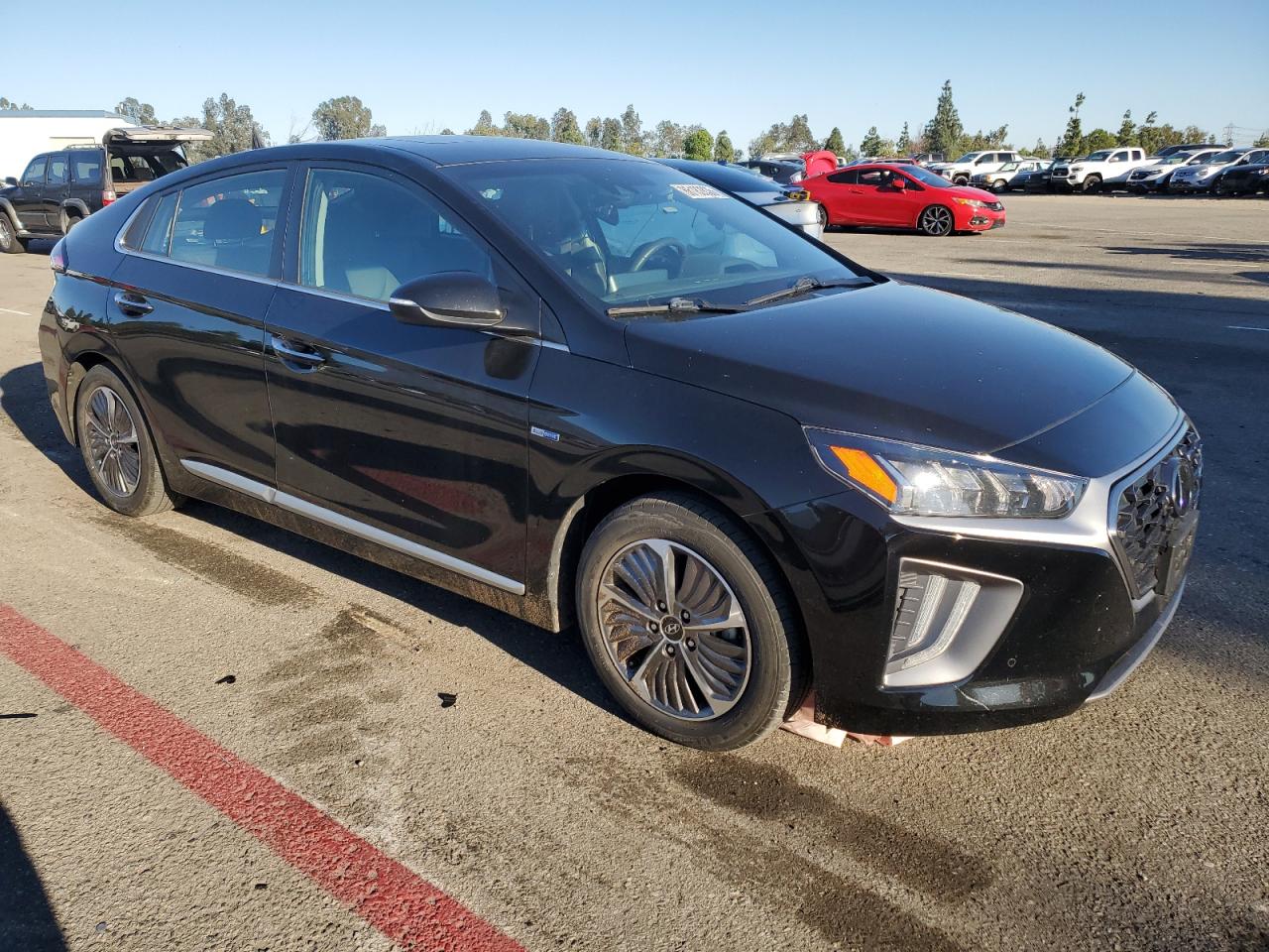 2020 Hyundai Ioniq Limited Black vin: KMHCX5LD6LU226301