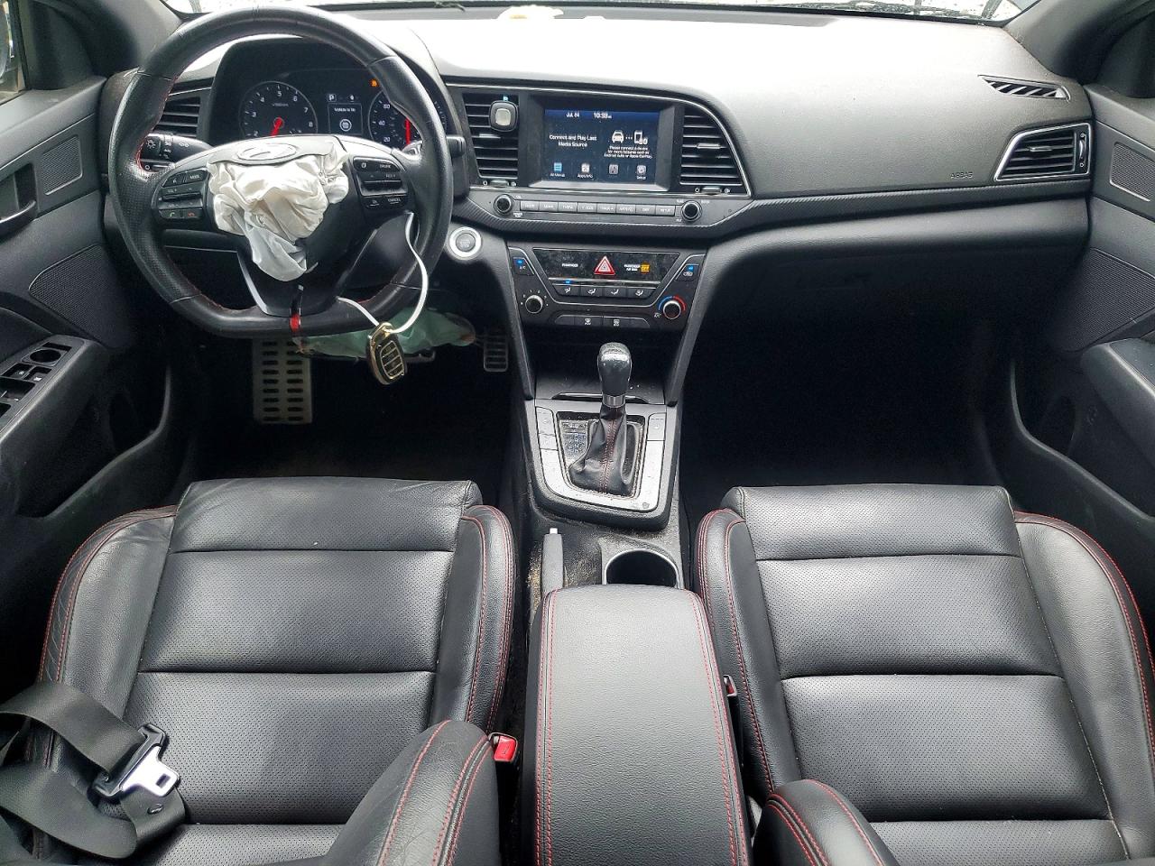 2018 Hyundai Elantra Sport Black vin: KMHD04LB7JU679714