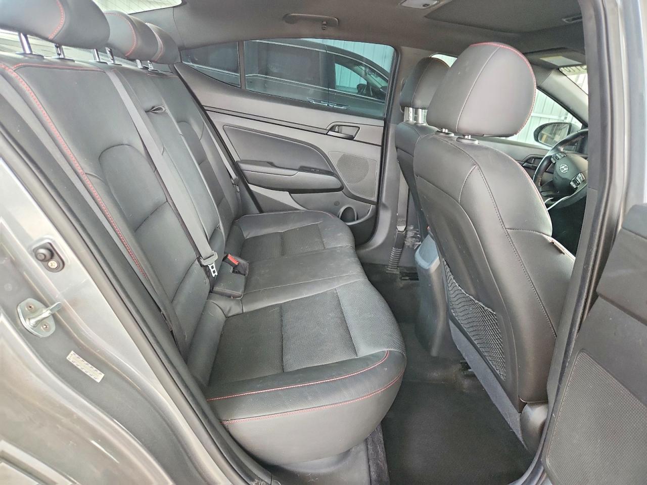 2017 Hyundai Elantra Sport Gray vin: KMHD04LBXHU353948