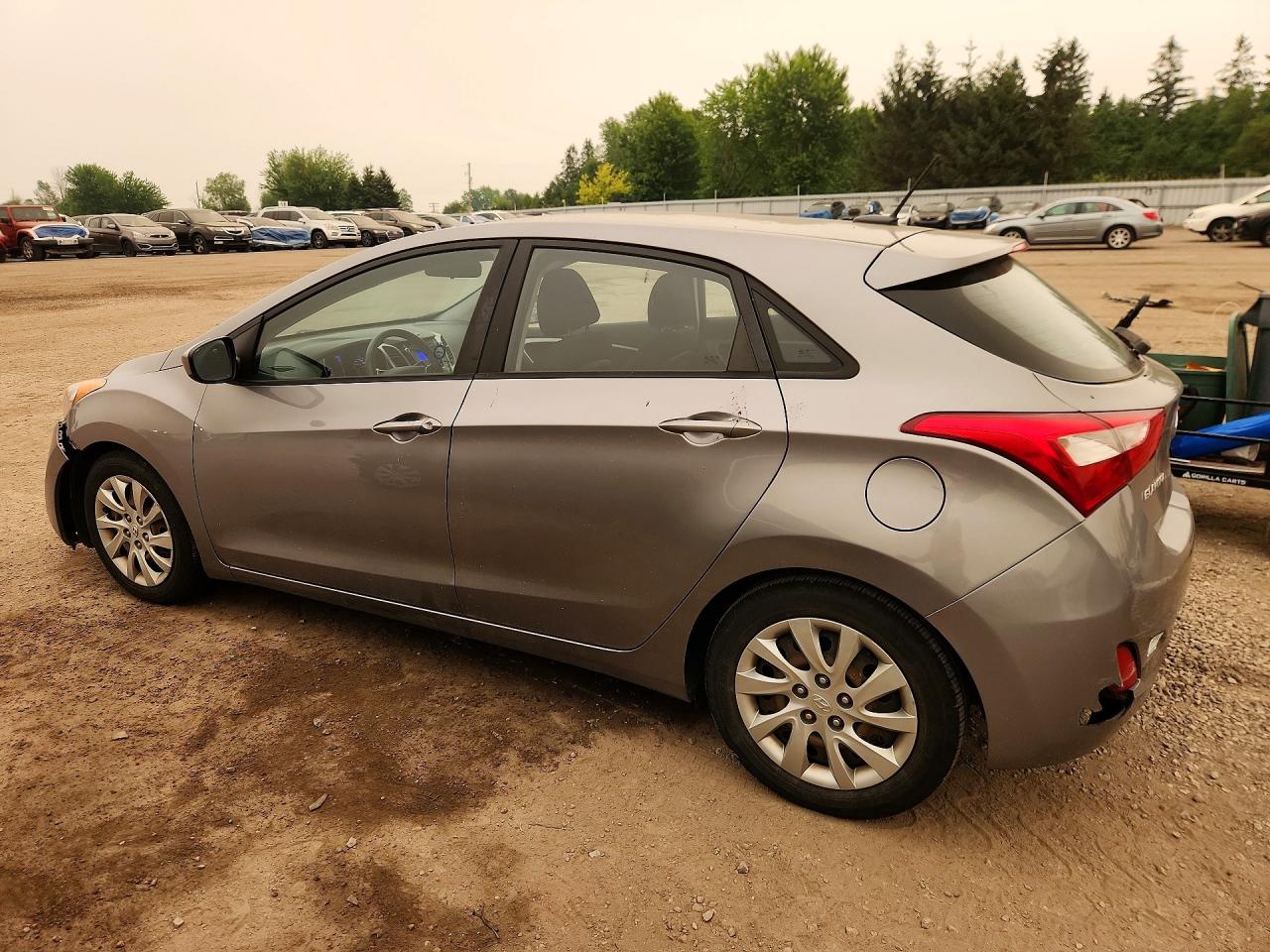 2013 Hyundai Elantra Gt Gray vin: KMHD25LE3DU033374