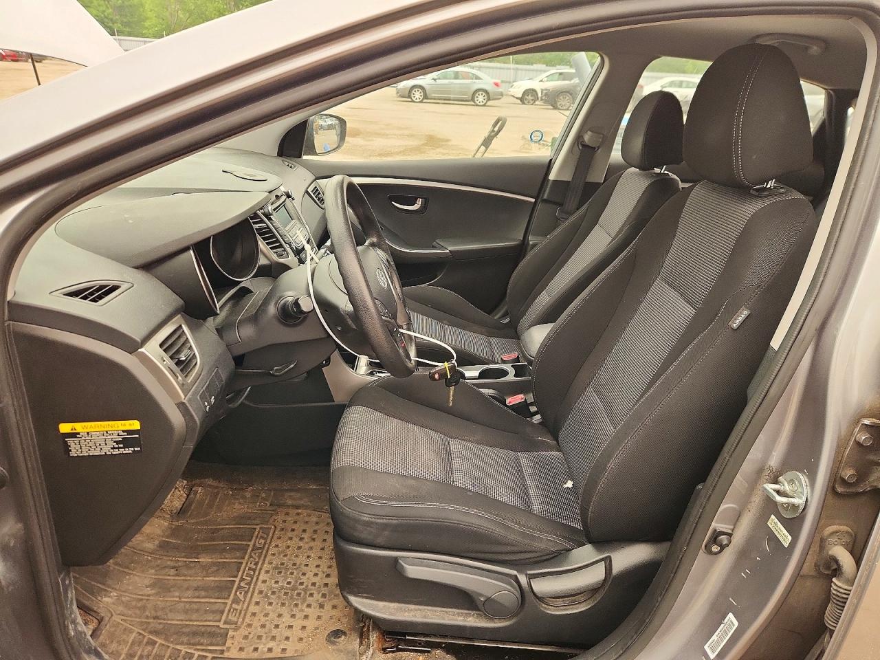 2013 Hyundai Elantra Gt Gray vin: KMHD25LE3DU033374