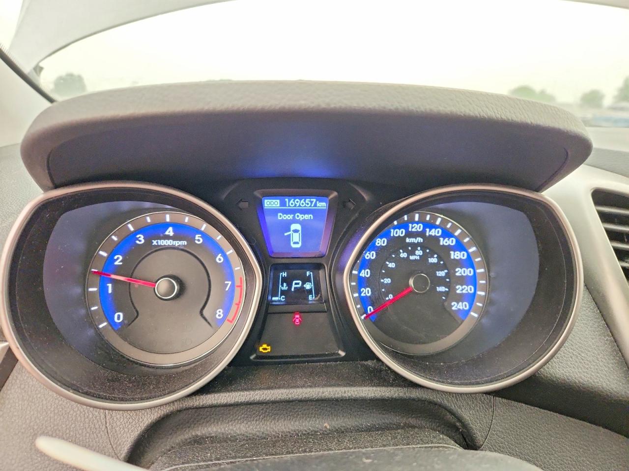 2013 Hyundai Elantra Gt Gray vin: KMHD25LE3DU033374