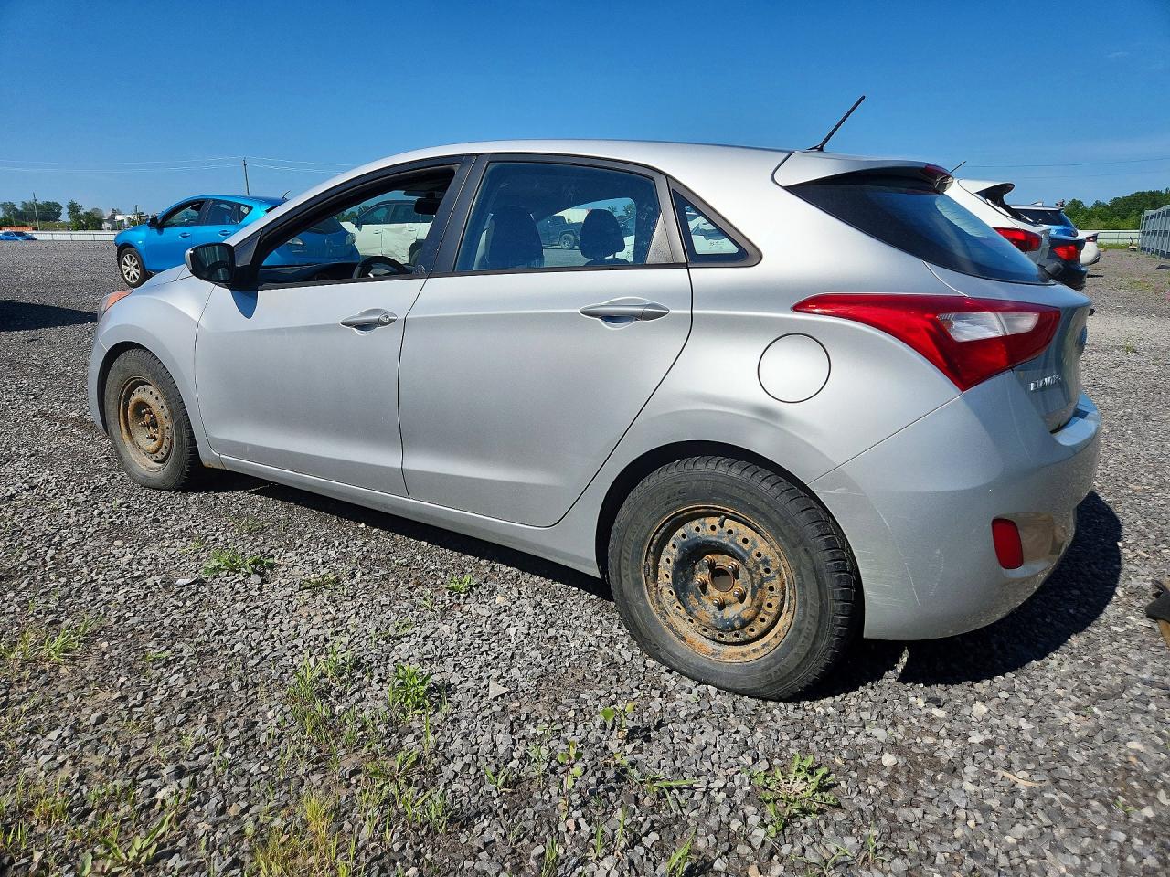 2013 Hyundai Elantra Gt Серебряный vin: KMHD25LE6DU113560