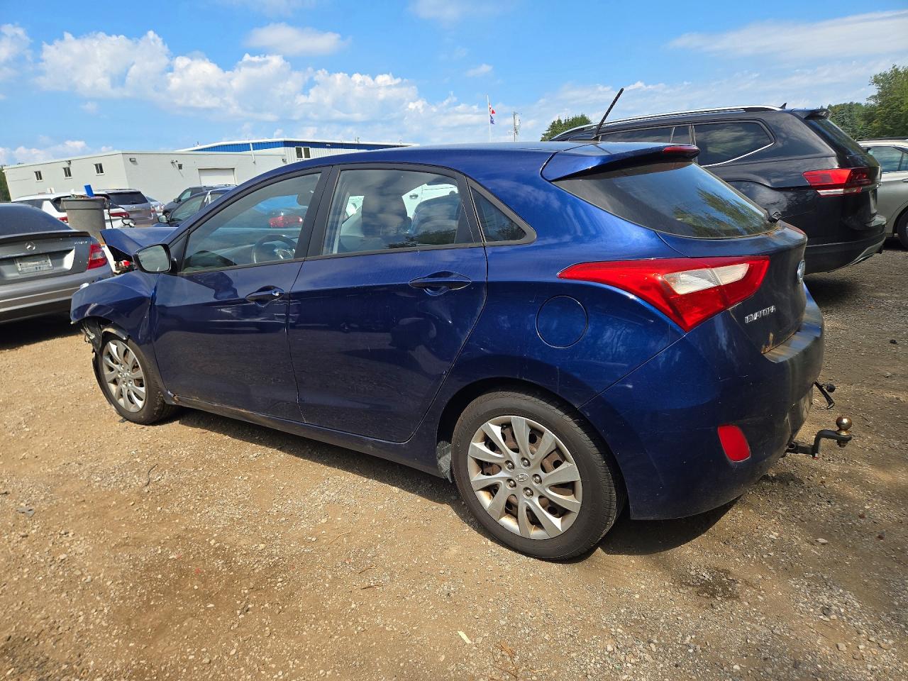 2013 Hyundai Elantra Gt Blue vin: KMHD25LE8DU102432